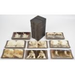 Underwood & Underwood stereoscopic cards relating to Italy, including Rome, Venice and the