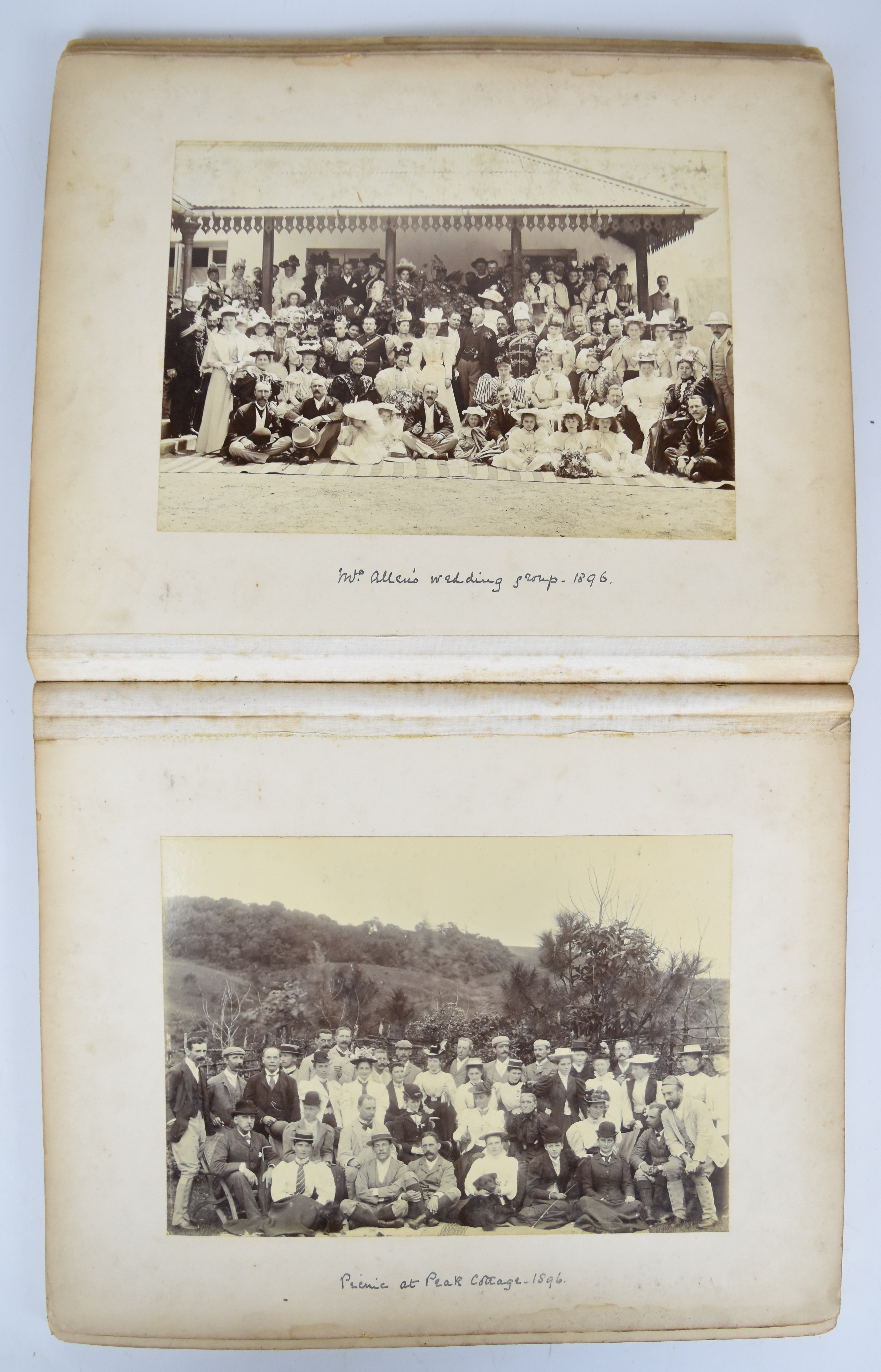 An album of late 19th and early 20thC large format photographs of Indian interest. Beginning with - Image 17 of 29