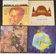 Approximately 60 mixed genre LPs including Otis Redding, Bob Dylan, Rod Stewart, Simon &