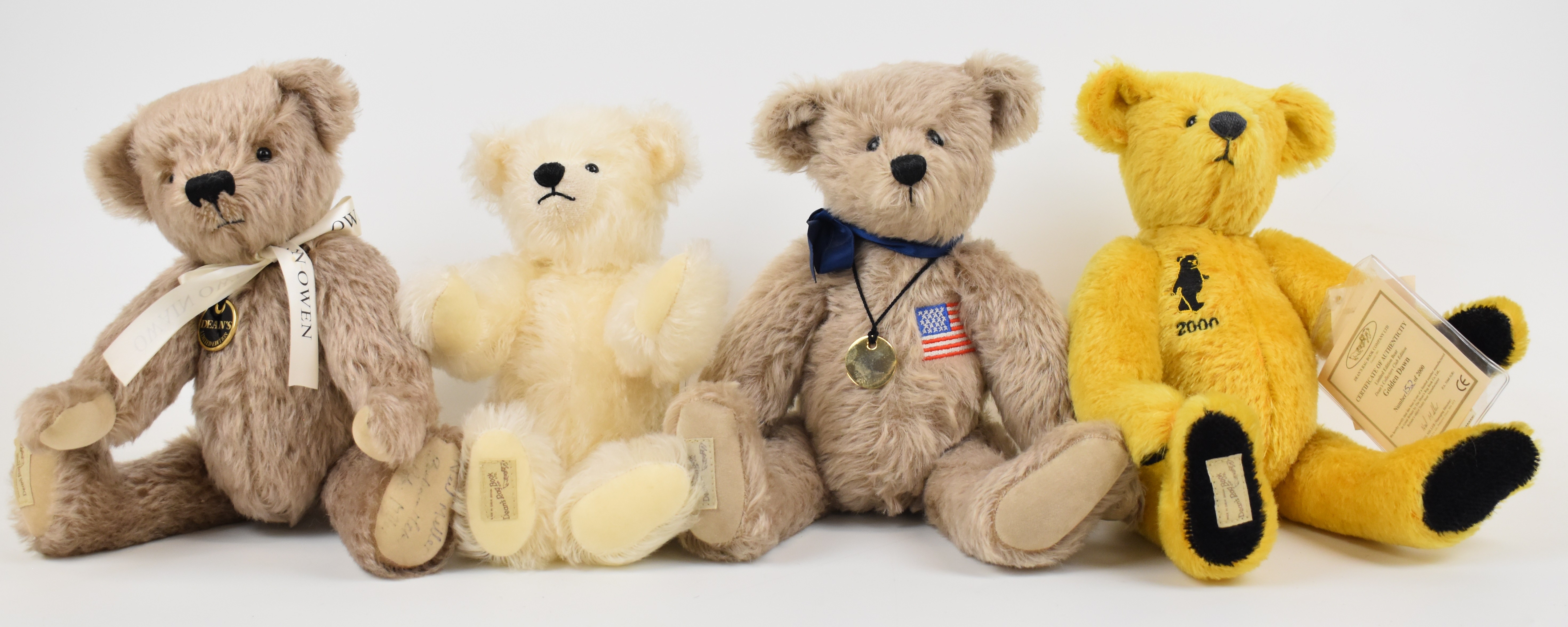 Twelve Deans Rag Book limited edition Teddy bears, most with original labels and tags to include - Bild 18 aus 24