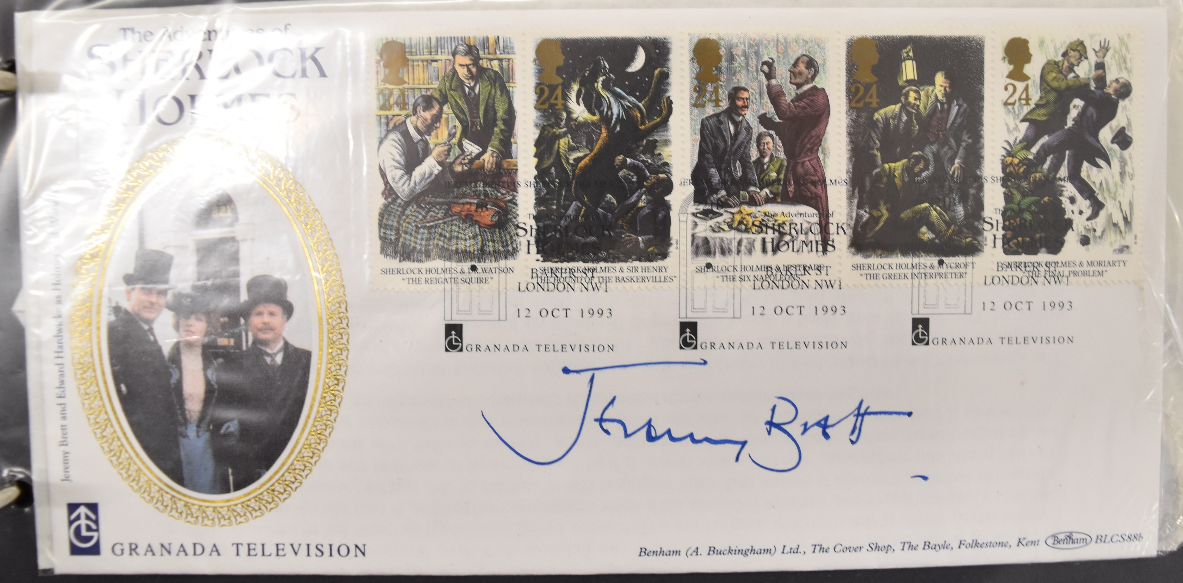 A small collection of first day covers in two folders, some signed including examples by Spike - Image 6 of 7