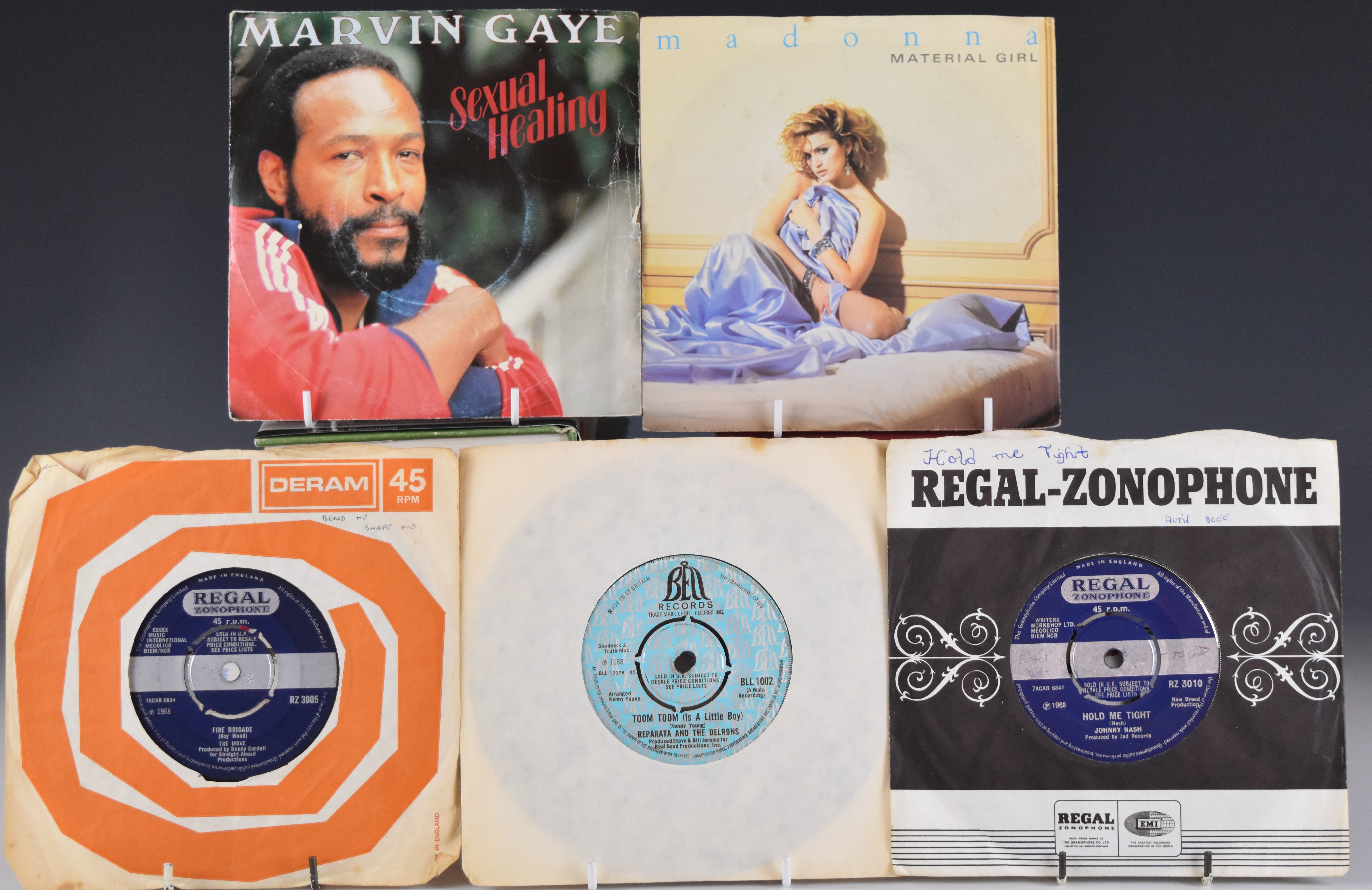 Approximately 250 mixed genre 7" singles, including Soul, 1960s Pop, Beat, Rock and later Pop / - Image 3 of 4