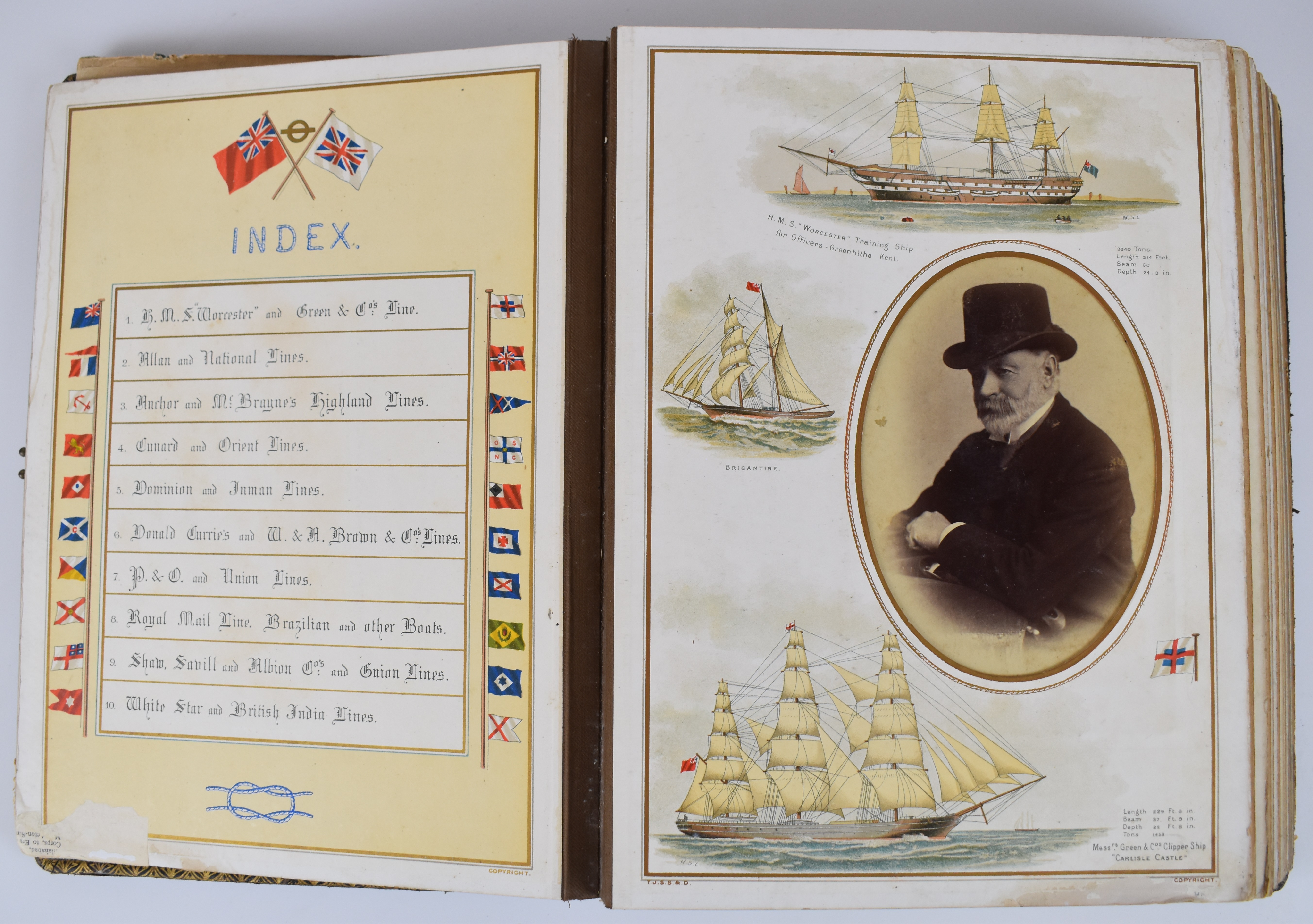 British Marine Album, some photographs taken in Cardiff and many in Weymouth, featuring children