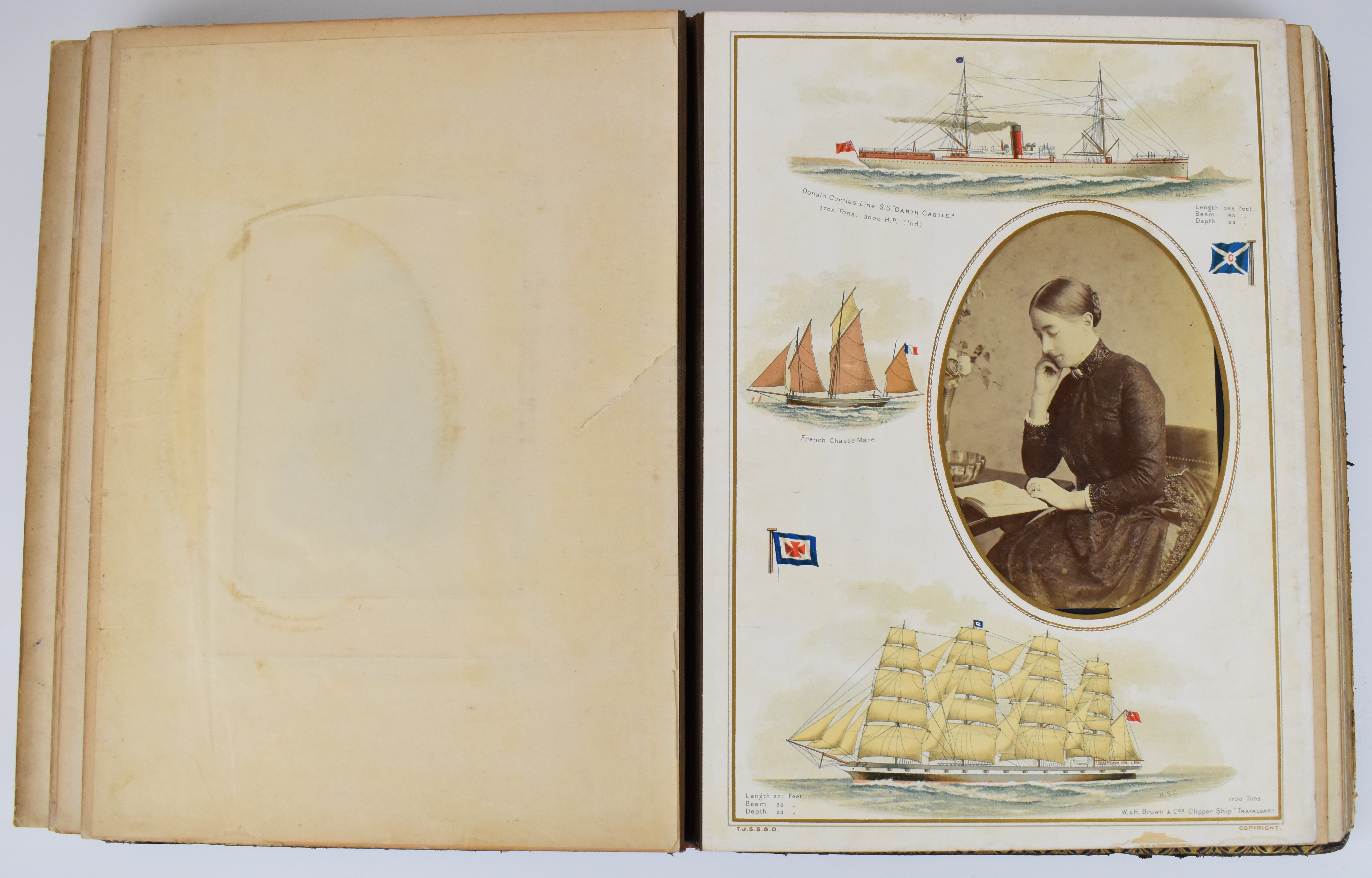 British Marine Album, some photographs taken in Cardiff and many in Weymouth, featuring children - Image 4 of 7