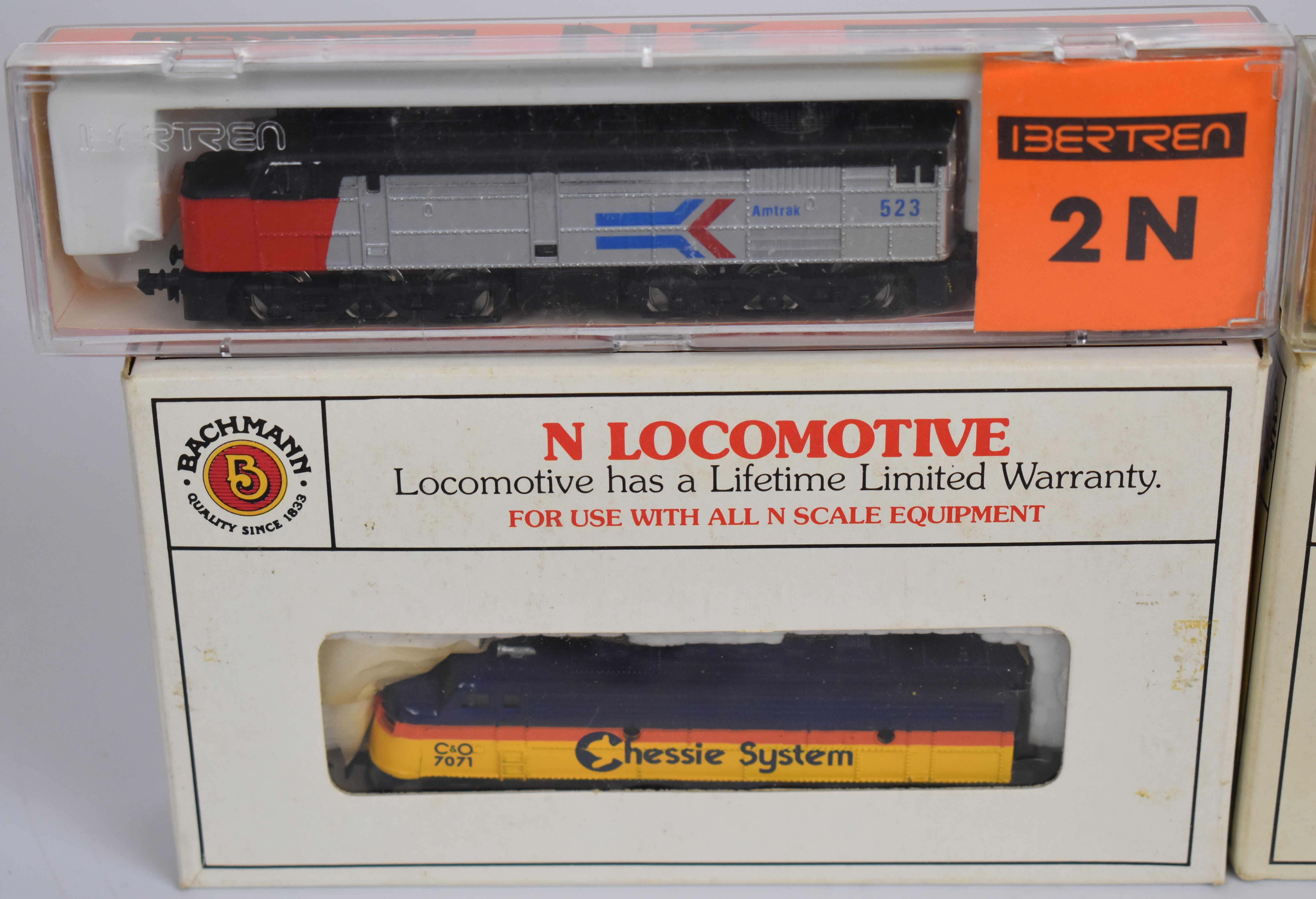 Six N gauge Minitrix, Bachmann and similar American diesel locomotives to include EMD F9 Diesel ' - Image 2 of 5