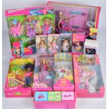 A collection of Barbie and Shelly dolls by Mattel to include Sharin' Sister Gift Set 5716, all in