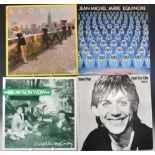 Approximately 60 mixed albums including Iggy Pop, Bow Wow Wow, Blondie, Dire Straits, Eagles, Queen,