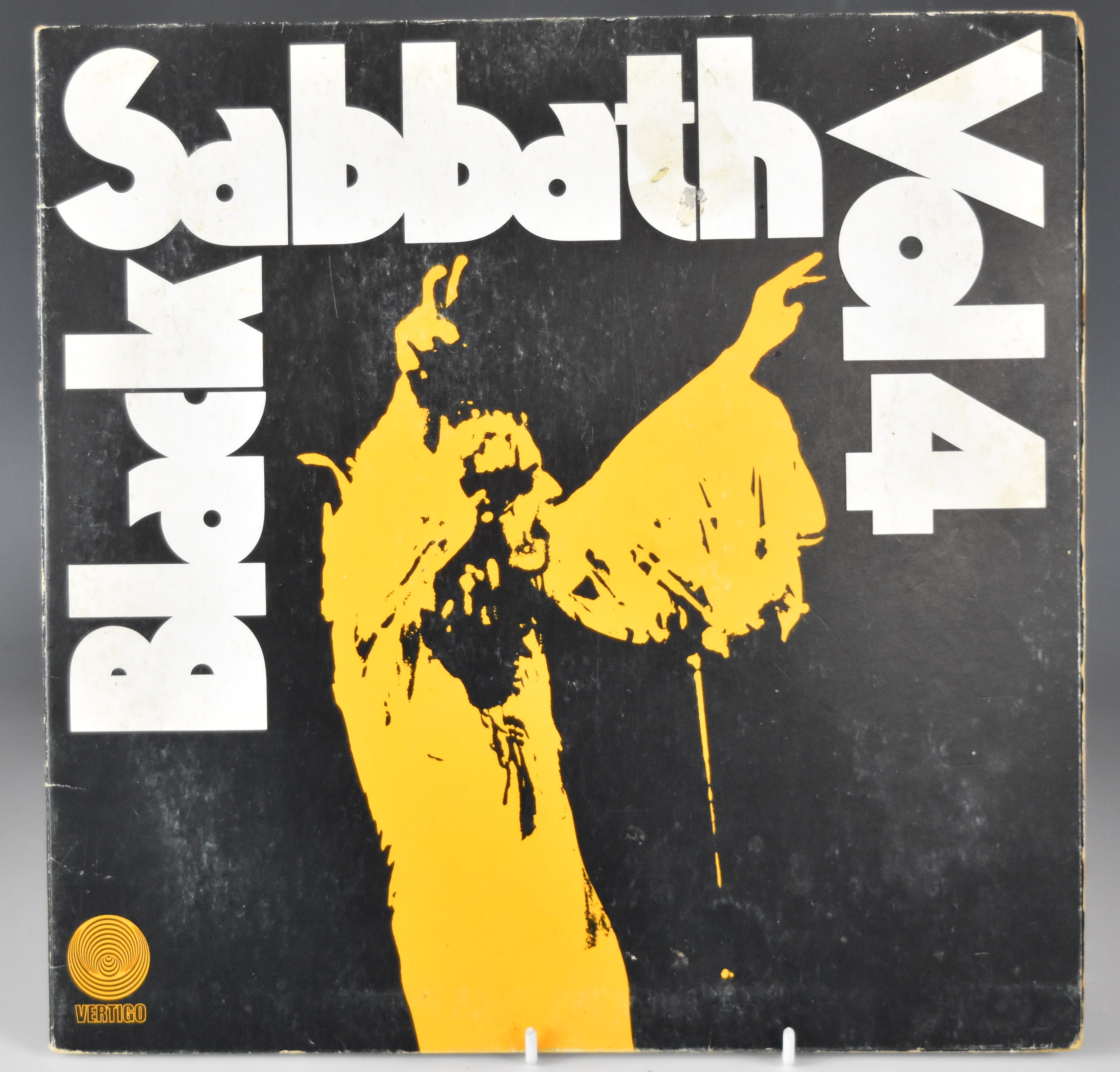 Black Sabbath - Volume 4 (6360-071) Vertigo Dutch pressing with black and white swirls, record