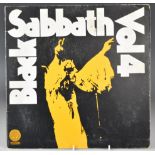 Black Sabbath - Volume 4 (6360-071) Vertigo Dutch pressing with black and white swirls, record
