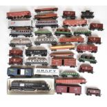 Athearn H0 scale FW 12-Wheel Penn-Central GE Powered diesel locomotive, 3423, together with thirty-
