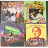 Eleven Kinks albums with a mixture of UK & USA releases, comprising two copies of Preservation Act