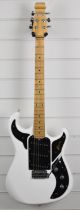 Burns solid body electric guitar in similar styling to the Marquee model, with 3 single coil