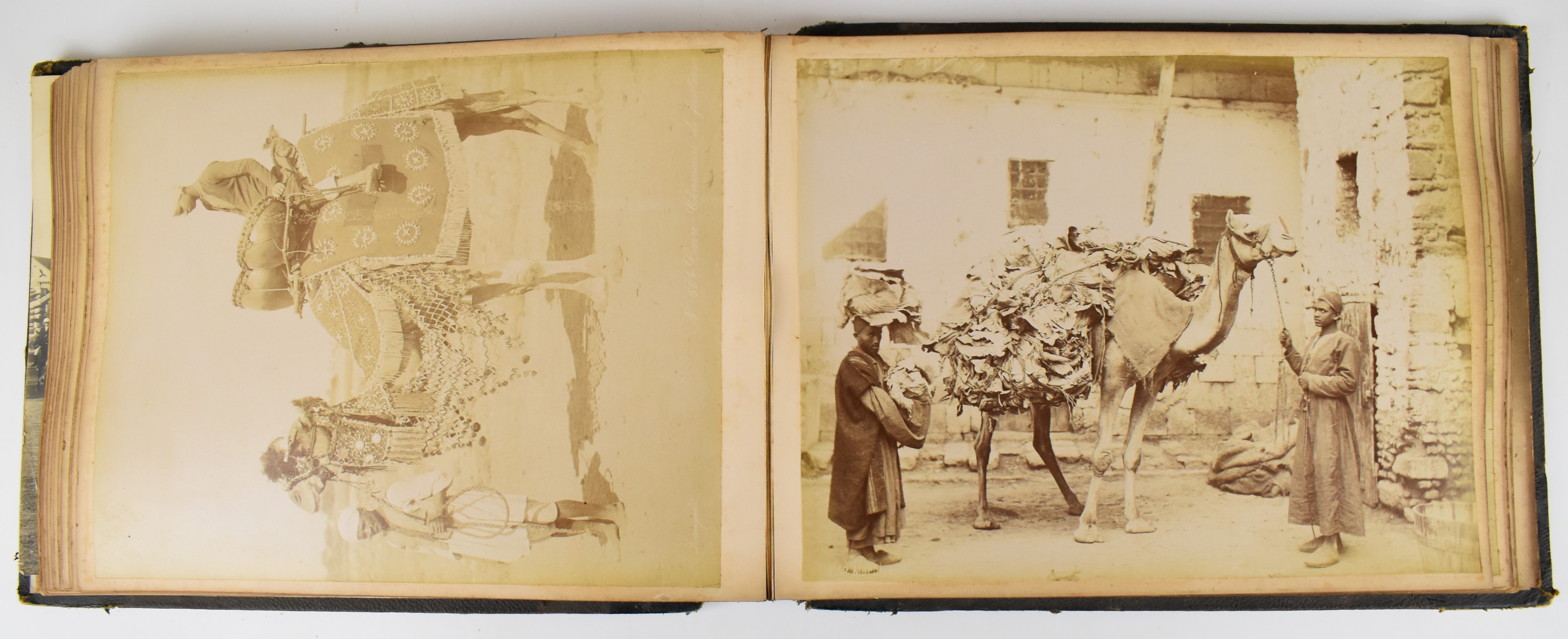 Two Victorian Grand Tour albums of mainly Italian scenes including Napoli, Pompei, Rome, Venice, - Image 8 of 13