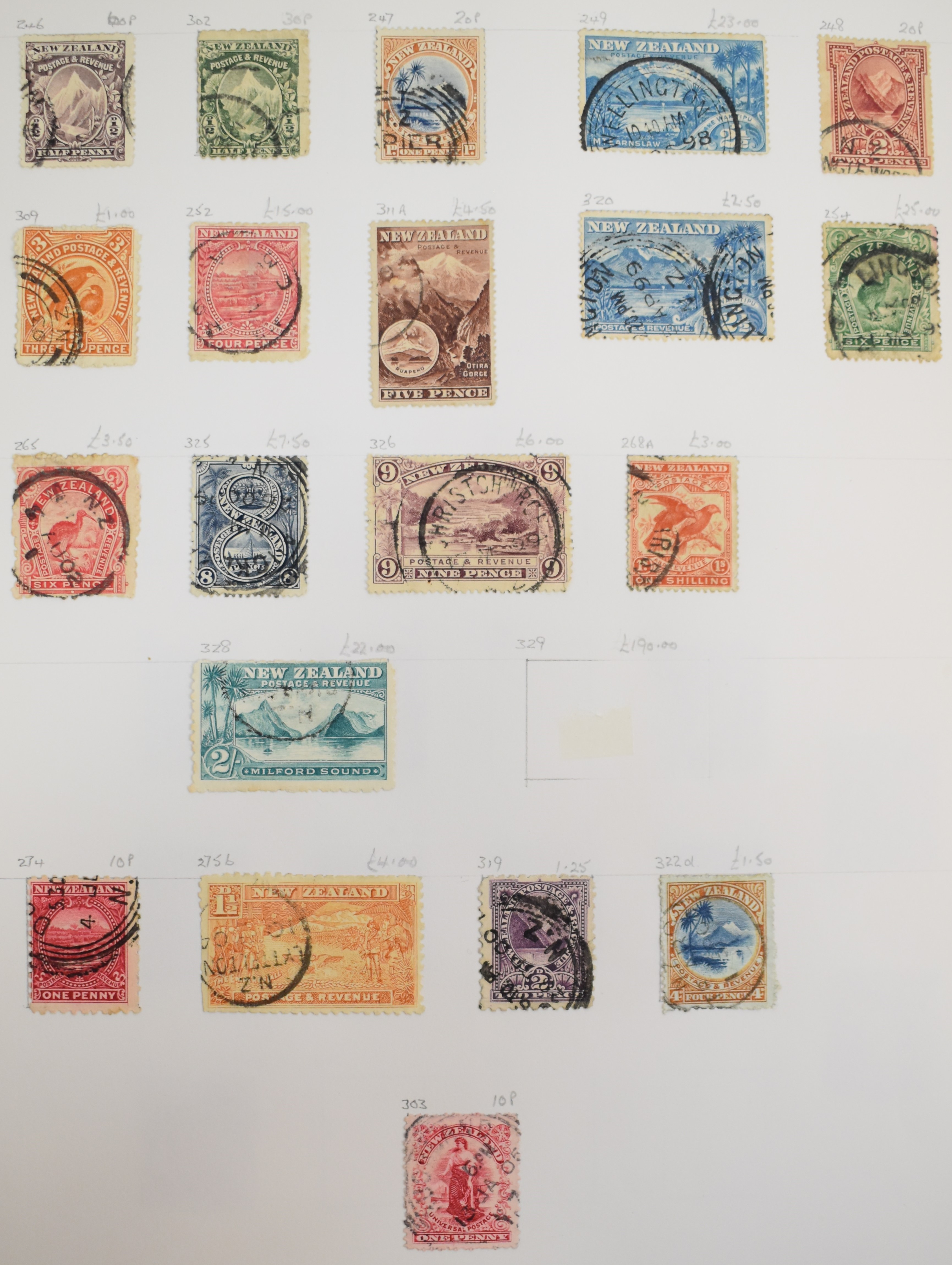 GB and world stamp collection in eight albums including New Zealand from 1855 Chalon types onwards - Image 5 of 5