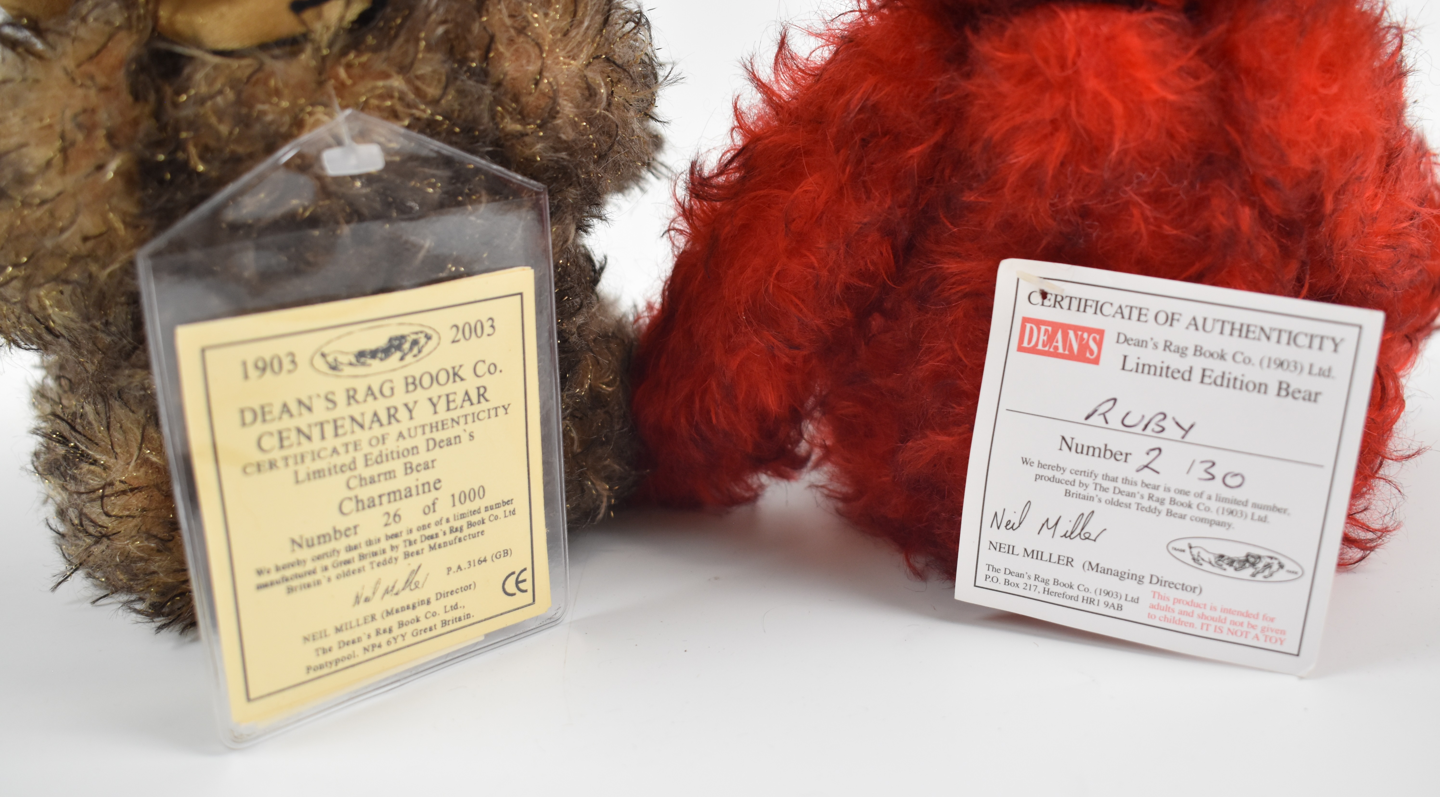 Eleven Deans Rag Book limited edition Teddy bears, most with original labels and tags to include - Image 11 of 11