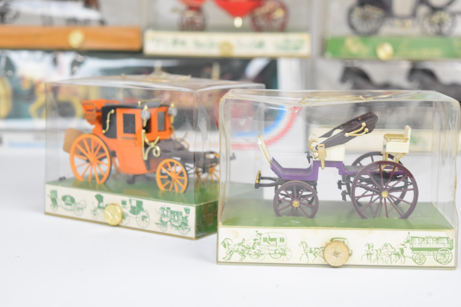 Seventeen Brumm Historical Series horse and carriage sets together with a Corgi State Landau 1902, - Image 5 of 8