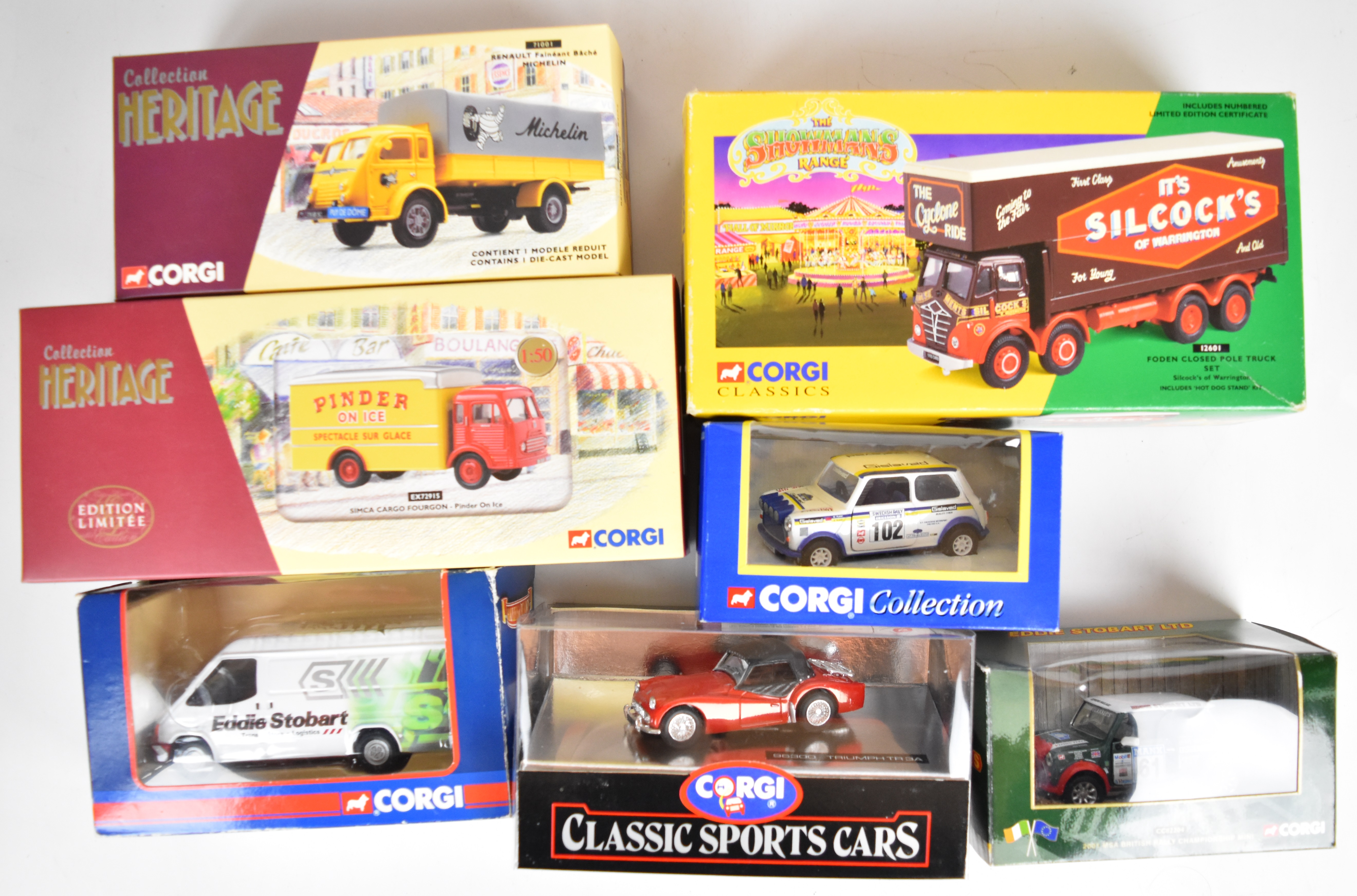 Over thirty Corgi diecast model cars and haulage vehicles, series to include Superhaulers, - Image 4 of 6