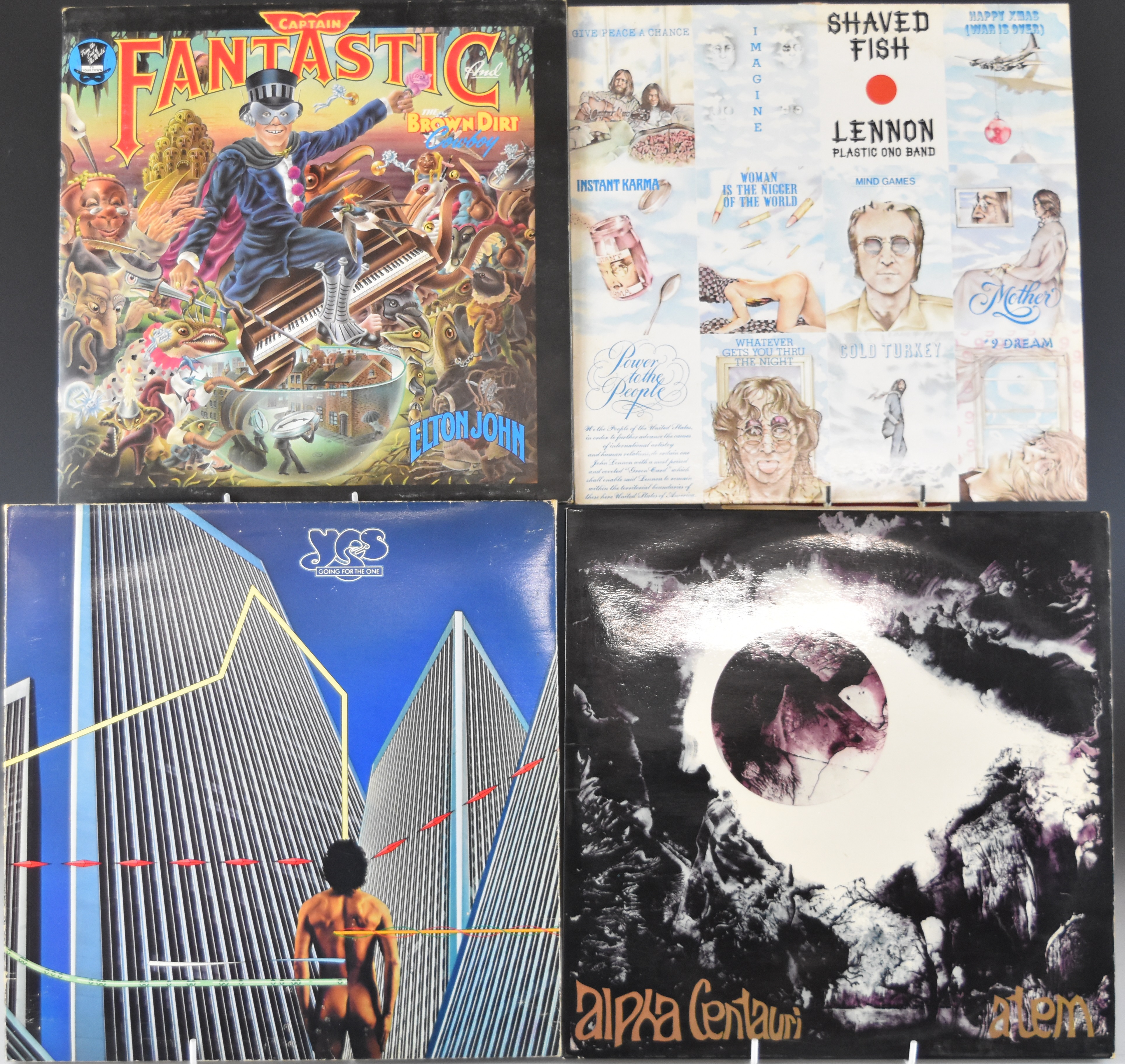 Twenty Rock, Prog Rock and Heavy Rock albums including Rainbow Rising, Elton John, The Beatles, - Image 2 of 6