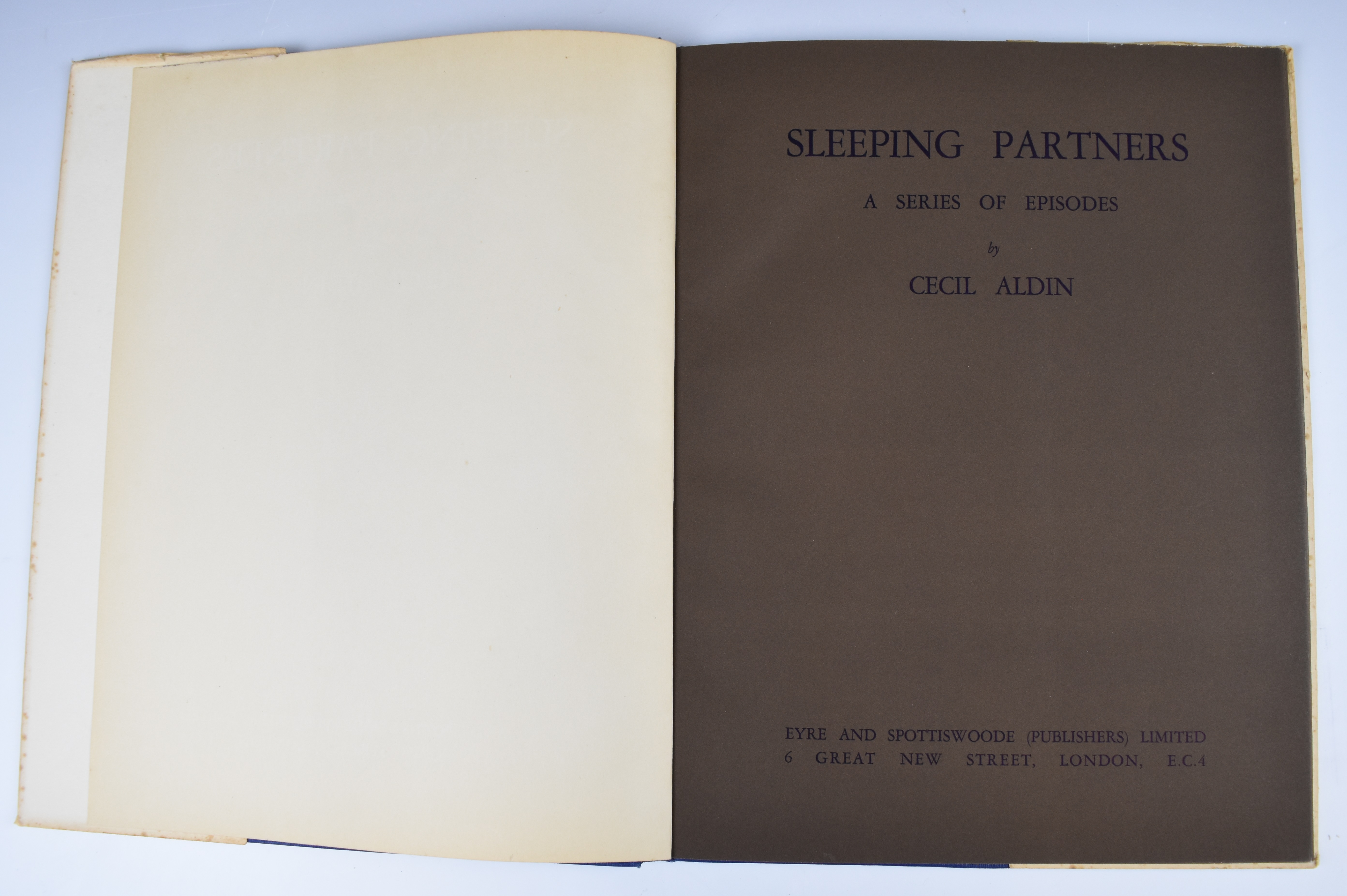 [Dogs] Sleeping Partners A Series of Episodes by Cecil Aldin published Eyre & Spottiswoode (c. - Image 2 of 4