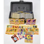 Approximately 700 Pokémon cards from Base, Jungle, Fossil, Base 2 and Rocket sets together with a