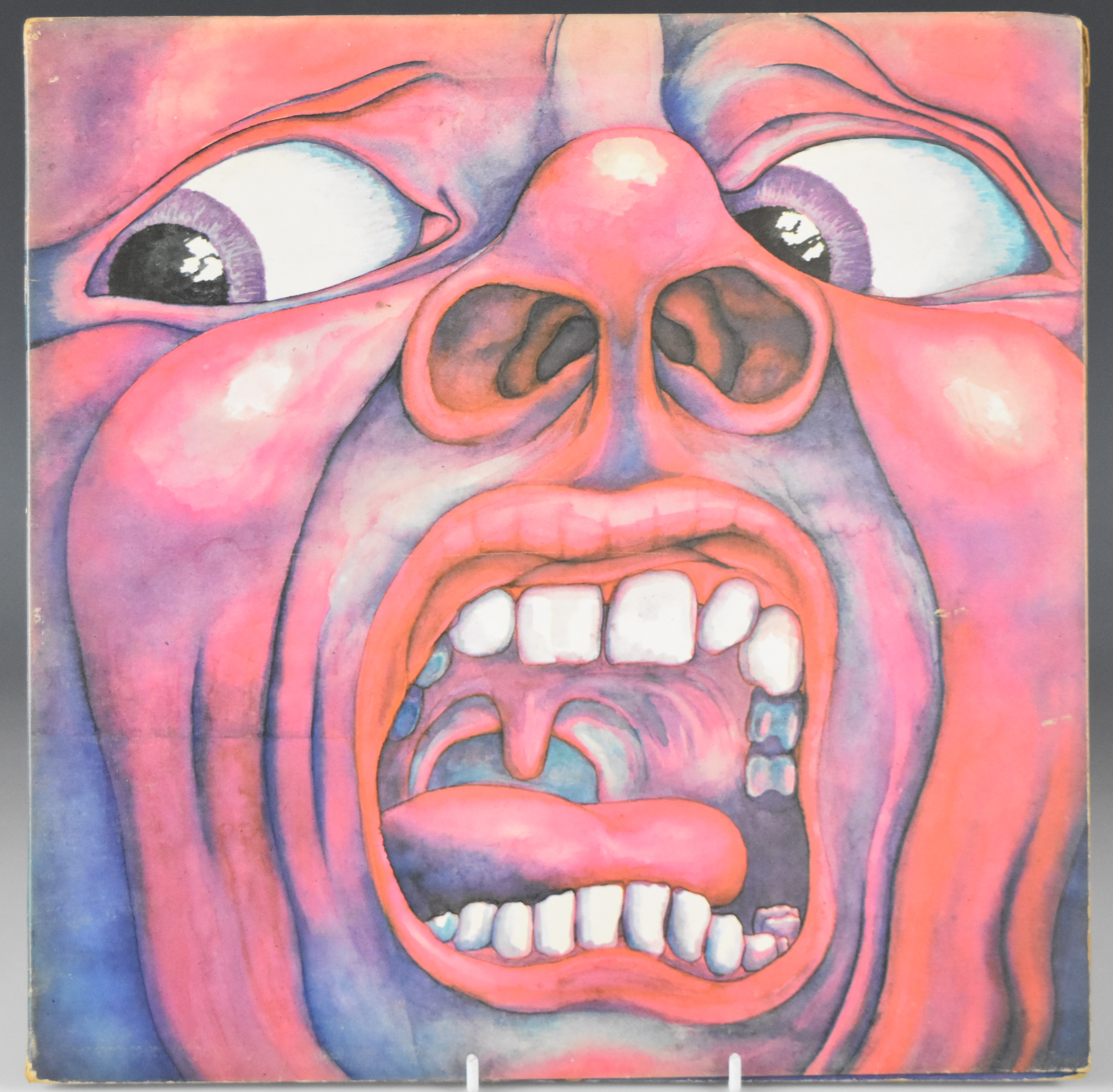King Crimson In The Court Of The Crimson King (LPS 9111) Island UK first pressing with pink label,