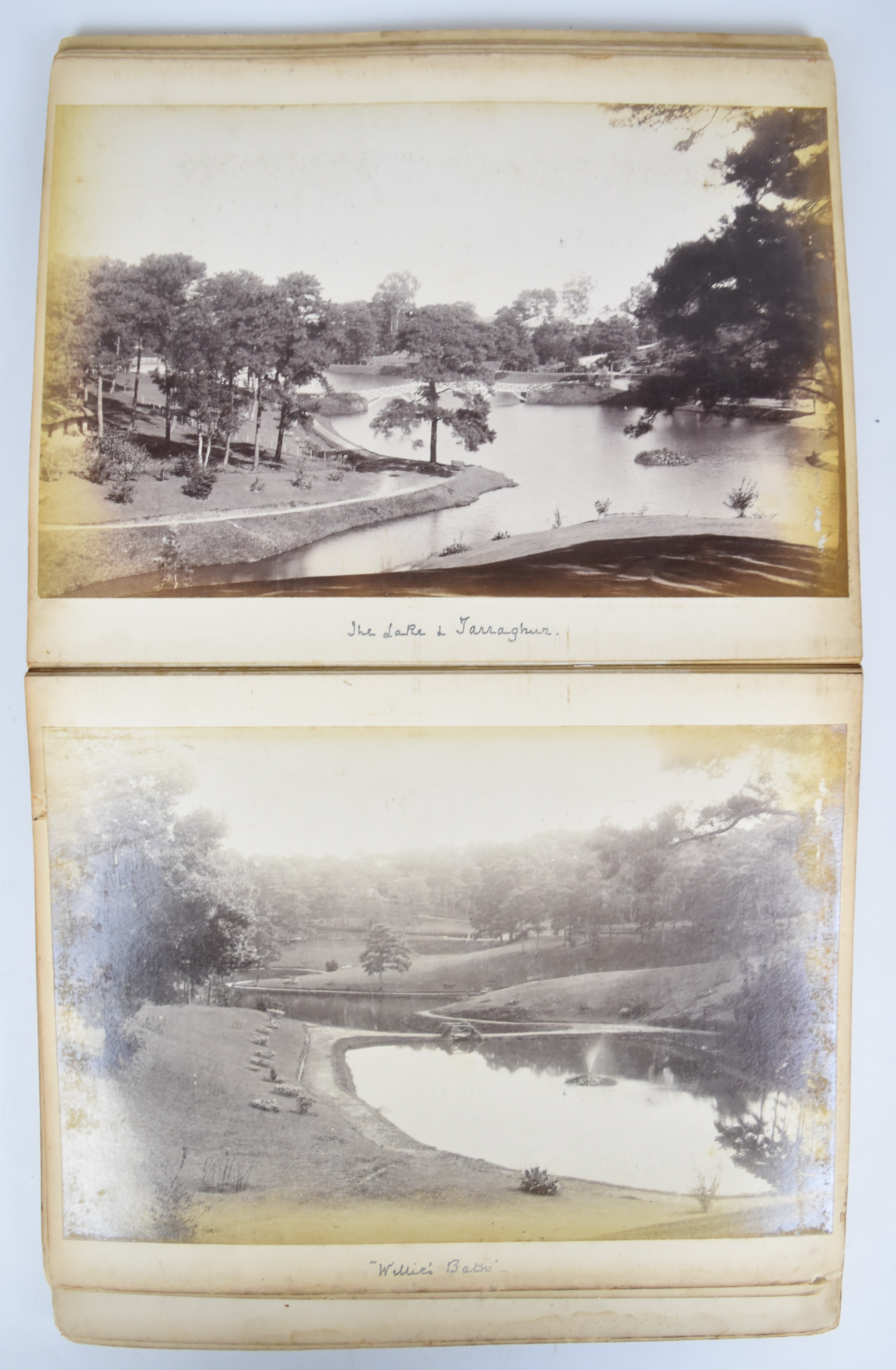 An album of late 19th and early 20thC large format photographs of Indian interest. Beginning with - Image 14 of 29