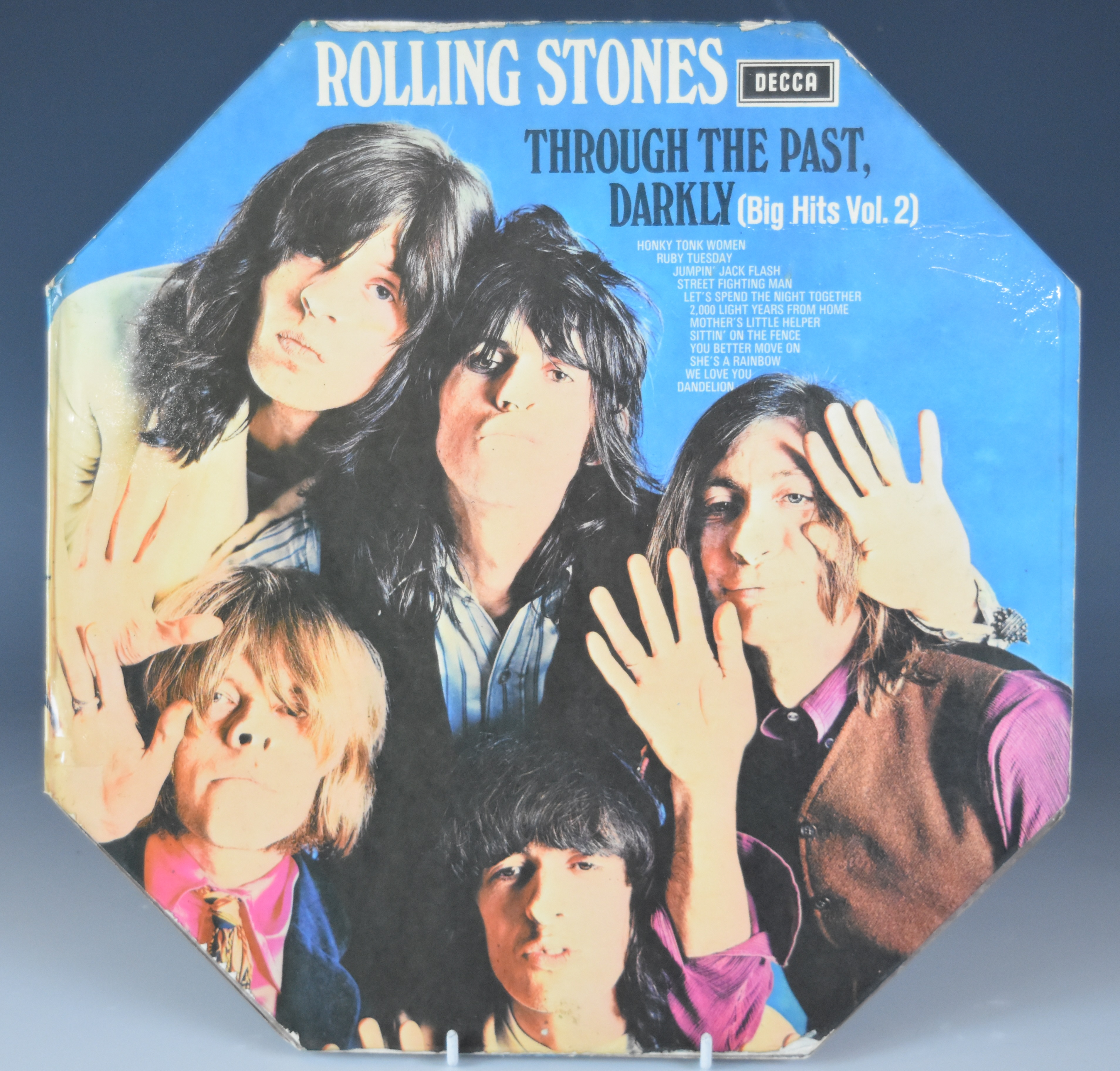 Three Rolling Stone albums comprising hexagonal cover Through The Past Darkly (LK5019) stereo, The - Image 2 of 5