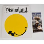 Banksy Dismaland Bemusement Park programme and flyer for the 2015 Weston-Super-Mare seafront