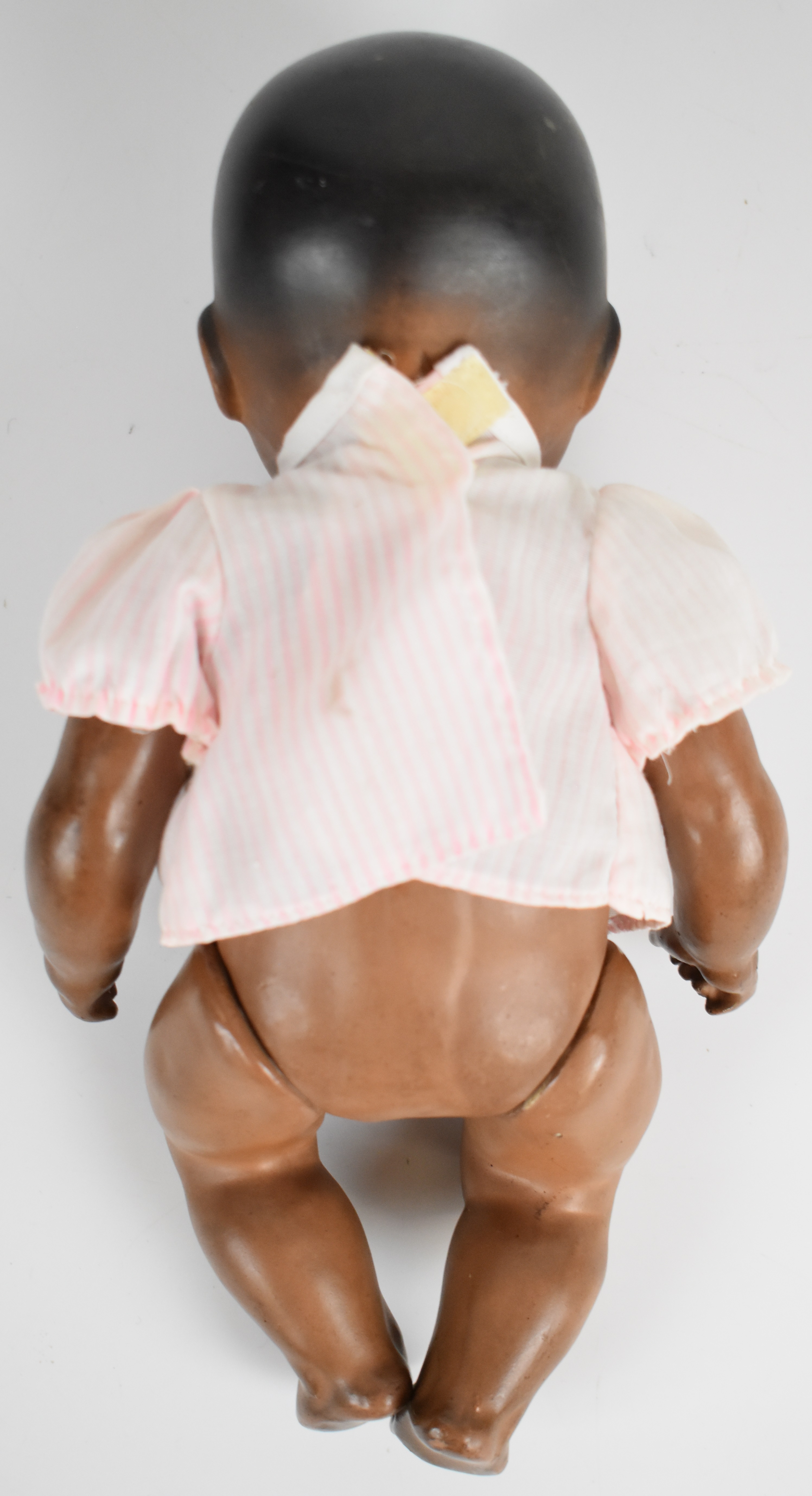 Armand Marseille bisque headed doll with red pursed lips and weighted eyes, marked AM Germany 341/ - Image 2 of 2