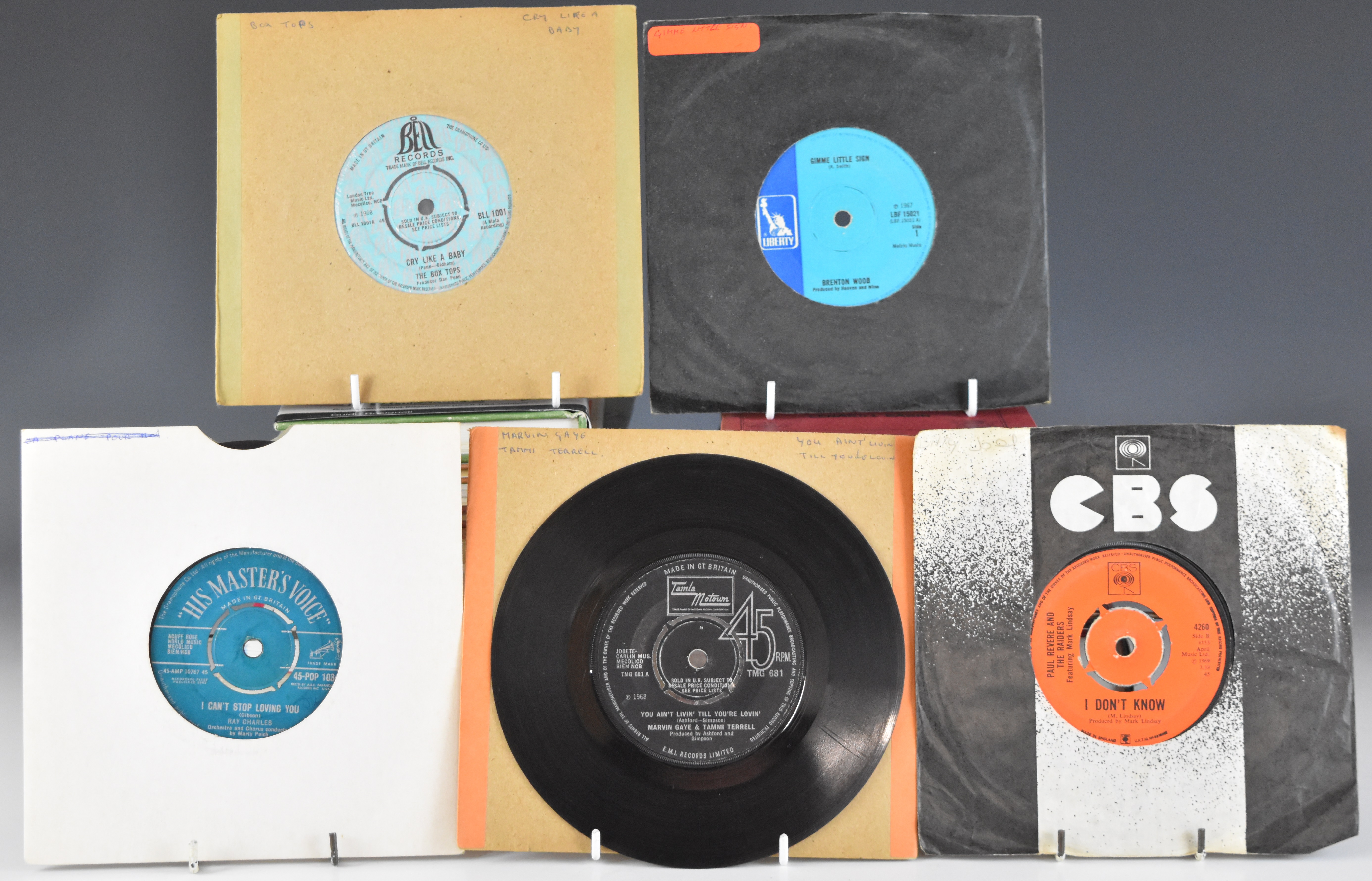 Approximately 250 mixed genre 7" singles, including Soul, 1960s Pop, Beat, Rock and later Pop / - Image 2 of 4