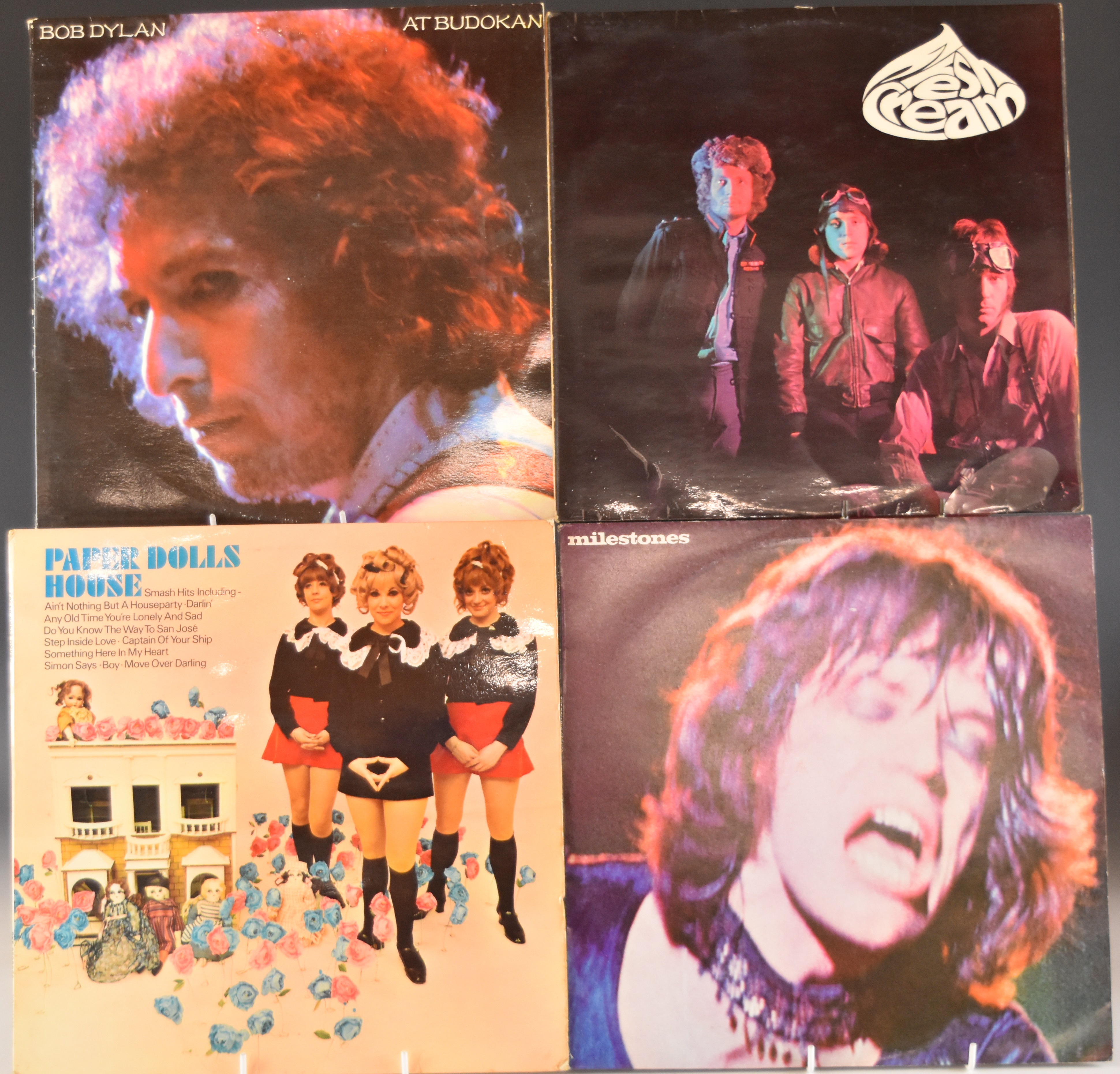 Approximately 55 Rock, Pop and Beat LPs including Paper Dolls House, Cream Fresh Cream, Rolling