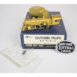 Pacific Fast Mail H0 gauge brass Southern Pacific A3 4-4-2 steam locomotive, in original box, made