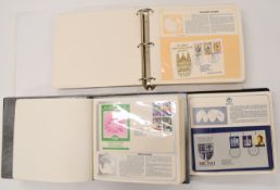 Three albums of GB and Commonwealth Royal themed first day covers