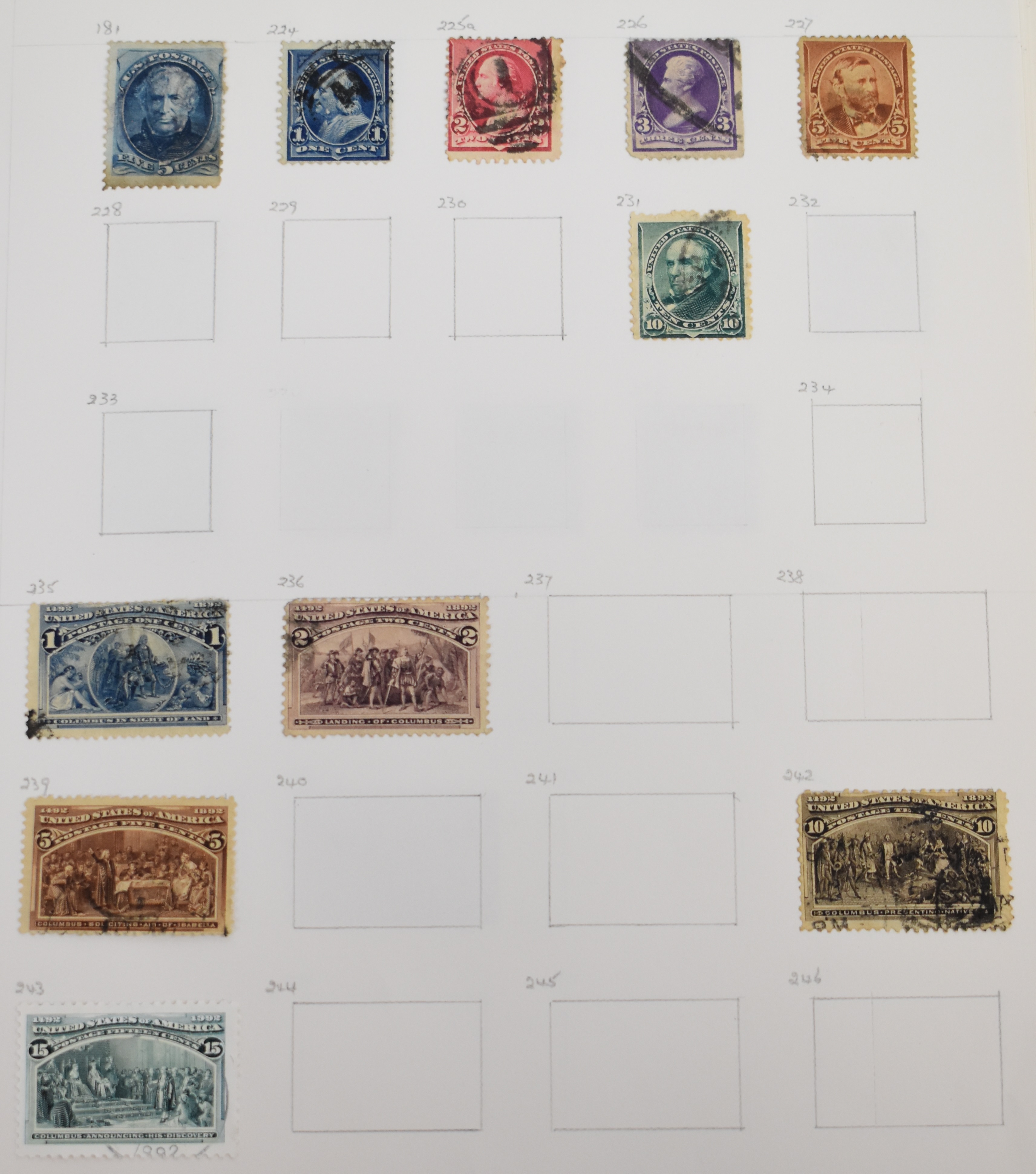 GB and world stamp collection in eight albums including New Zealand from 1855 Chalon types onwards - Image 2 of 5