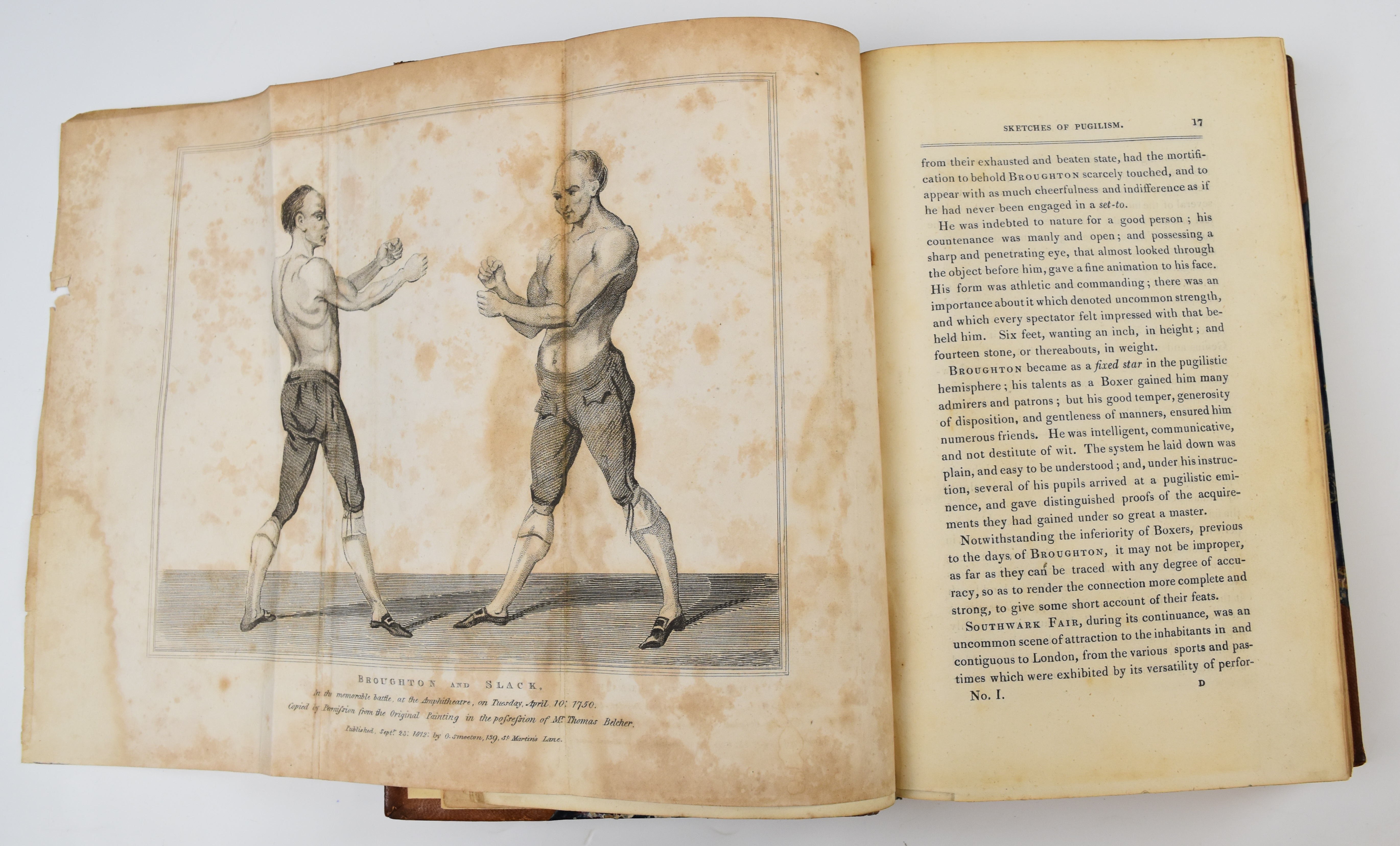 [Boxing] Boxiana; or Sketches of Ancient and Modern Pugilism from the days of the renowned Broughton - Image 3 of 4