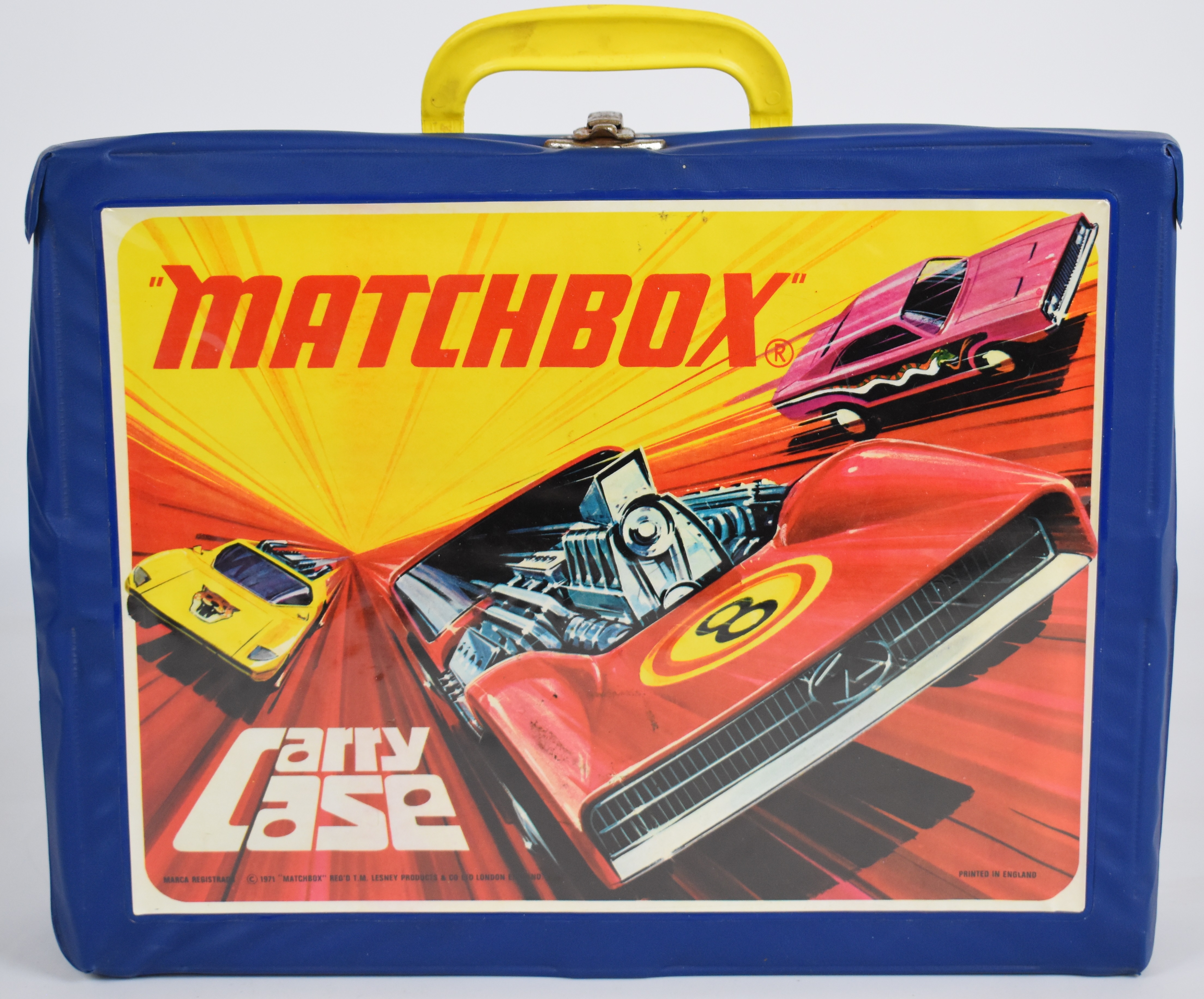 Forty-eight Matchbox Superfast diecast model cars with vinyl collector's carry case. - Image 4 of 4