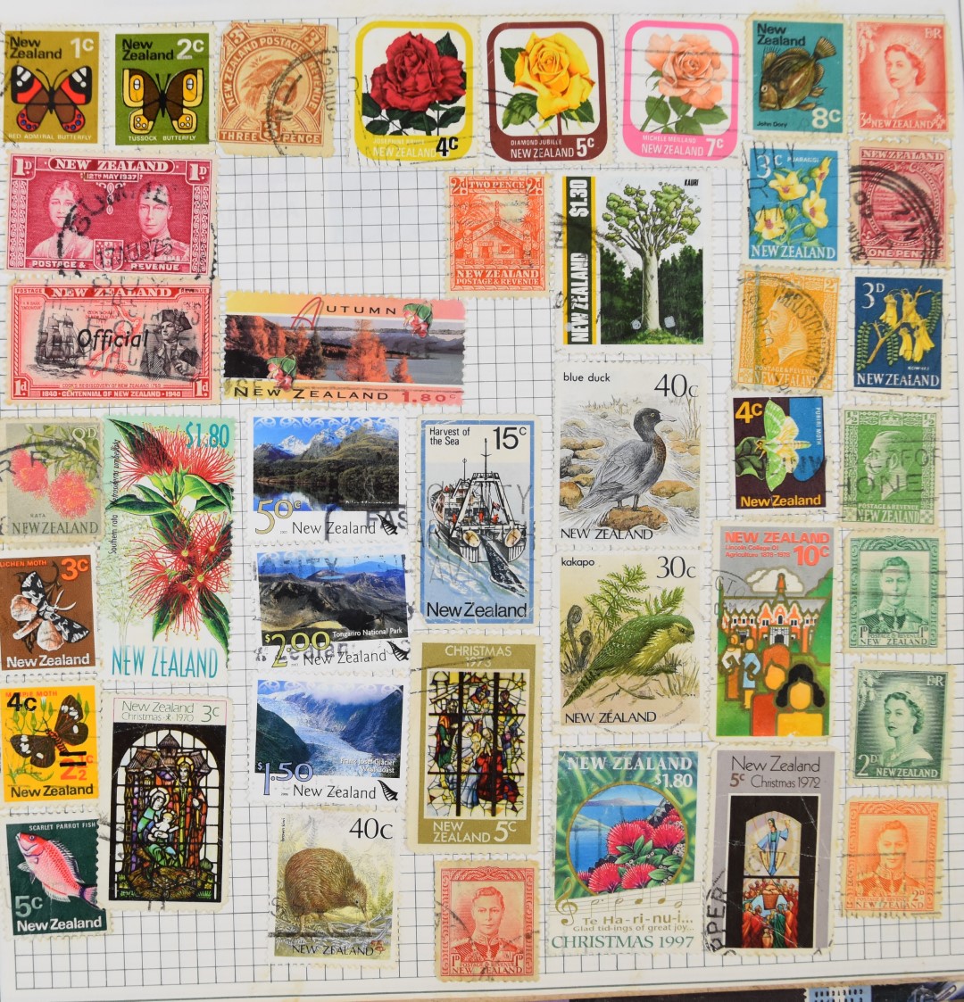 A stamp collection in ten various vintage albums, countries represented include GB, France, - Image 3 of 5