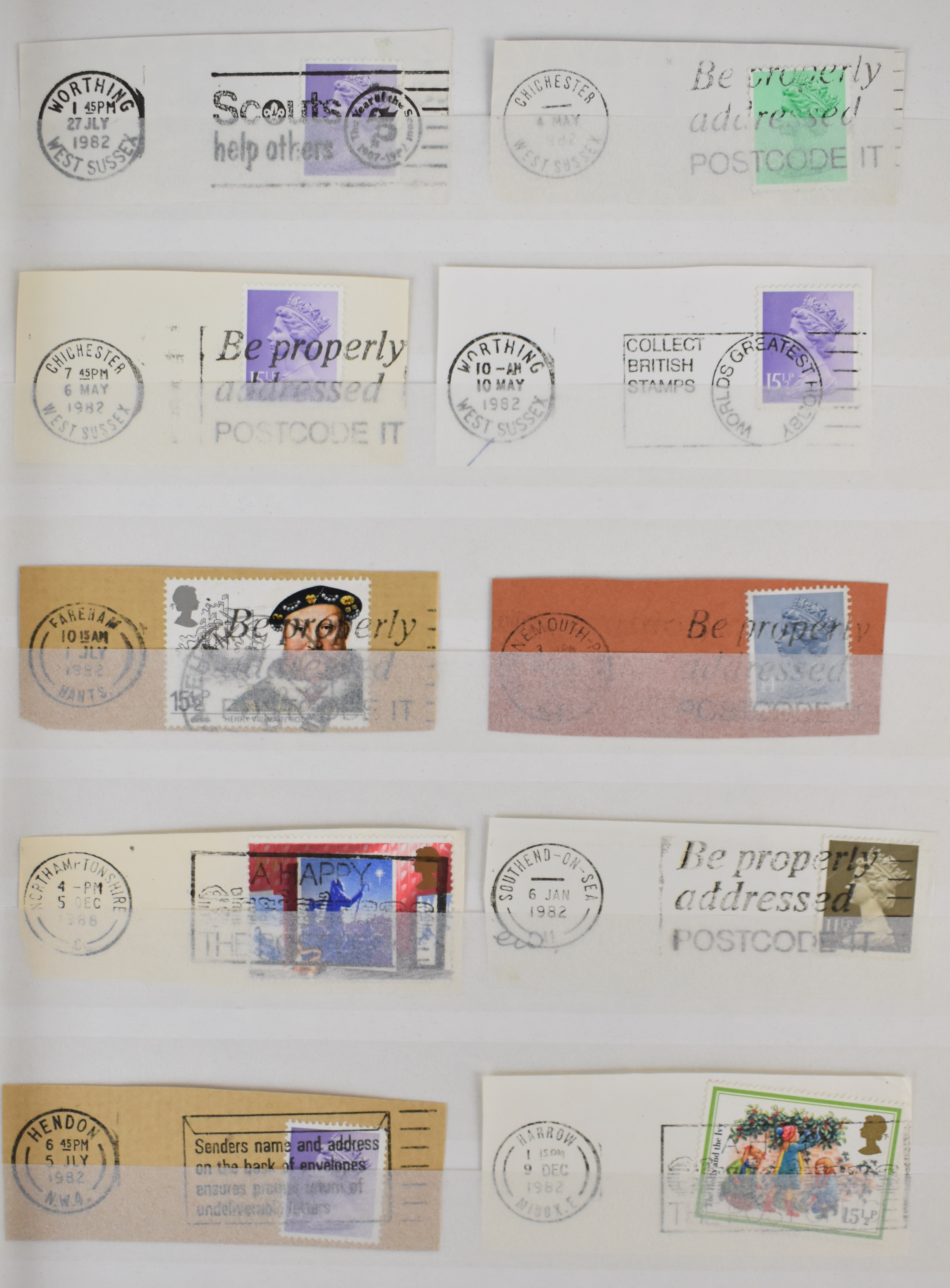 A large GB Commonwealth stamp collection in various stockbooks, Lindner albums and folders, mint and - Image 3 of 15