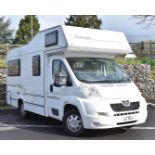 2009 Peugeot Boxer 2.2 litre diesel Elddis Sunseeker campervan, with cherished registration number