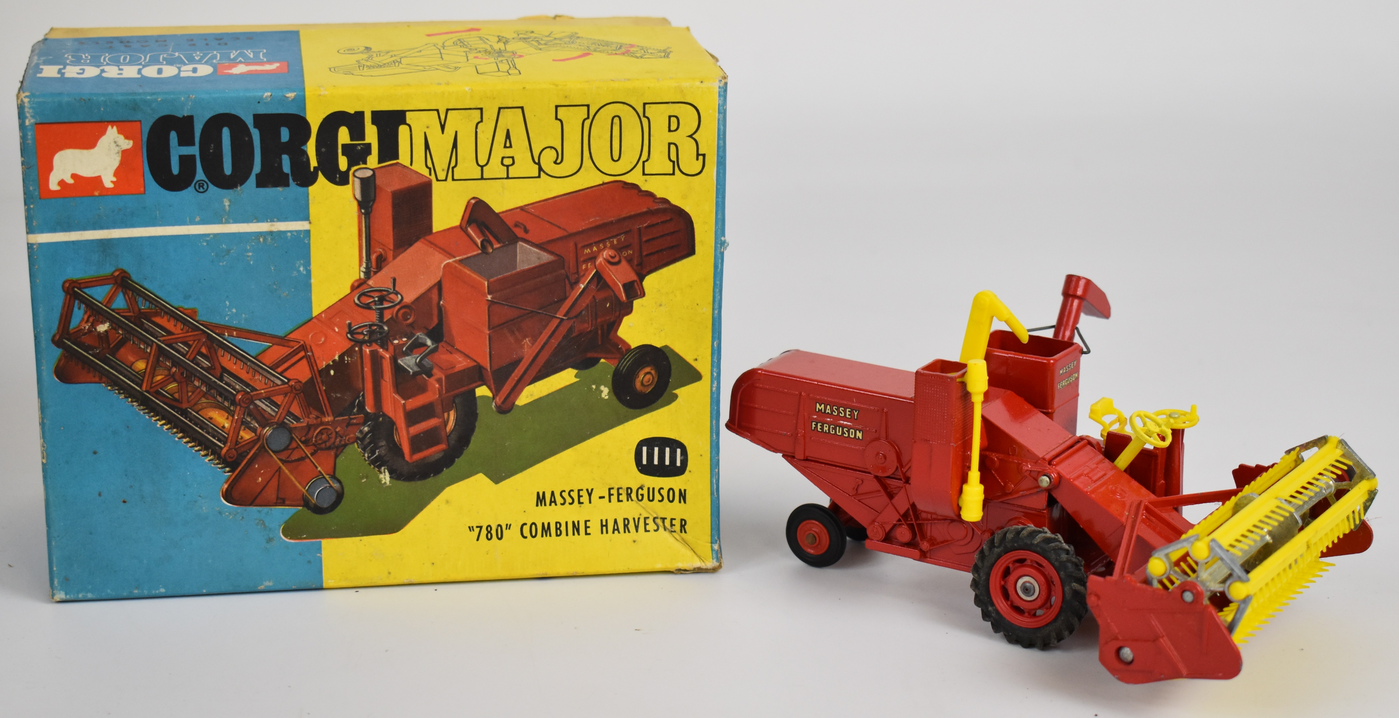 Corgi Major Toys diecast model Massey-Ferguson '780' Combine Harvester, 1111, in original box.