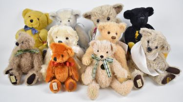 Ten Deans Rag Book limited edition Teddy bears most, with original labels and tags to include Franz,
