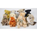 Ten Deans Rag Book limited edition Teddy bears most, with original labels and tags to include Franz,