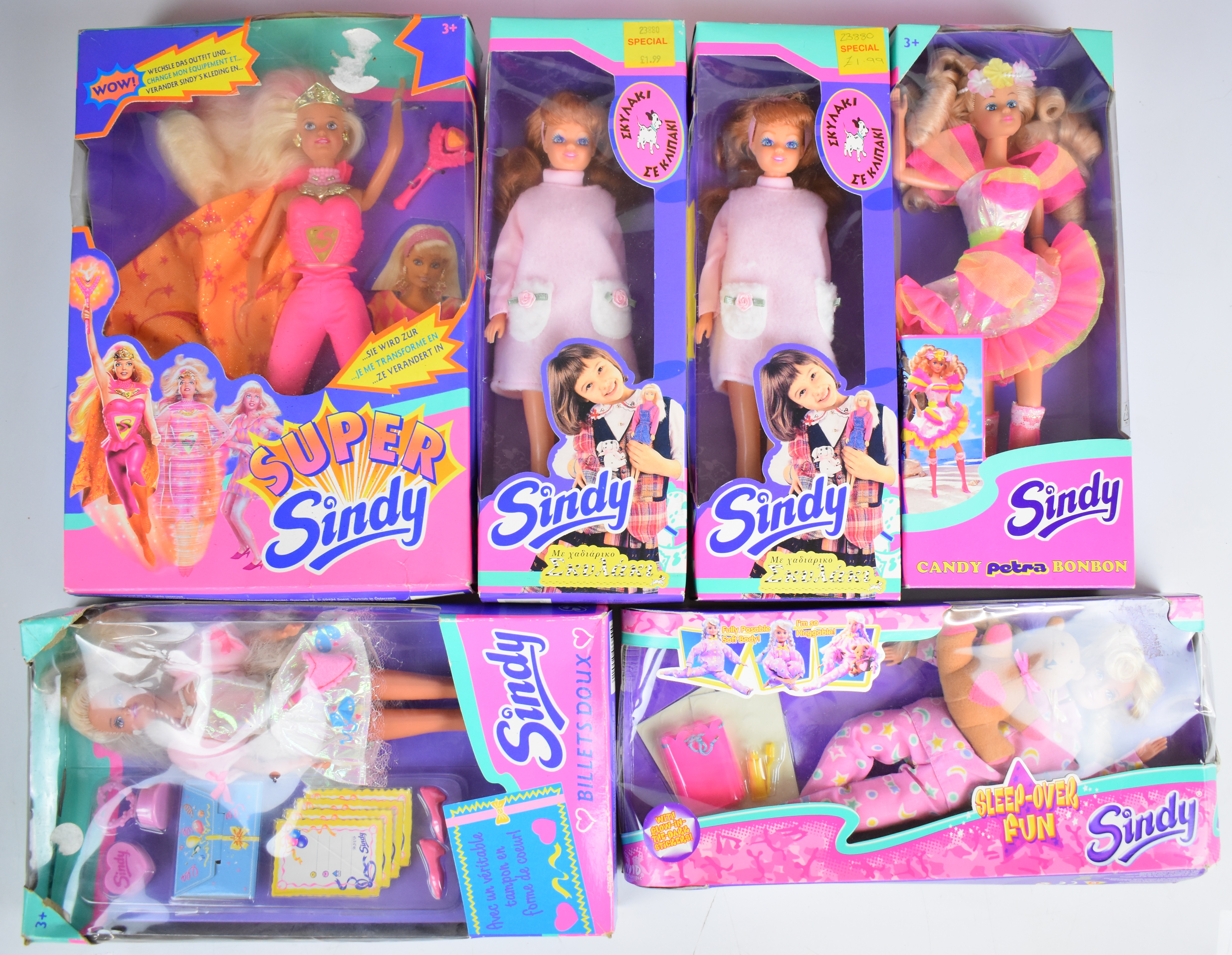 Ten Hasbro Sindy dolls dating mostly to the mid 90's to include Magic Eyes 18484, Mermaid 18571, - Image 2 of 4