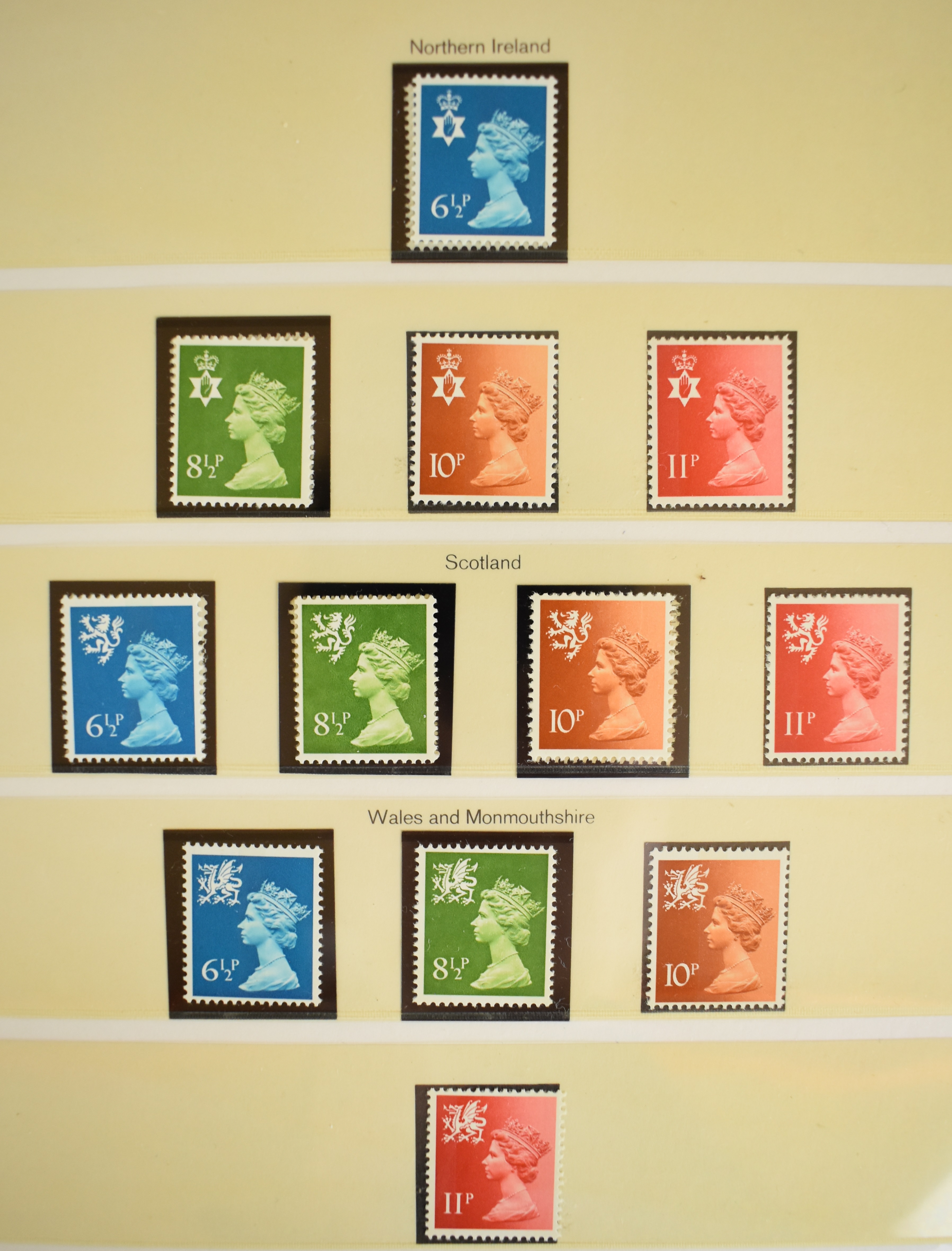 Mint and used GB stamp collection King George V to Queen Elizabeth II with one Queen Victoria 1d red - Image 2 of 11