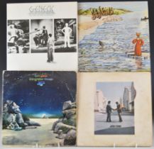 Collection of thirty five Prog Rock, Rock and Soul records to include Yes Tales From Topographic