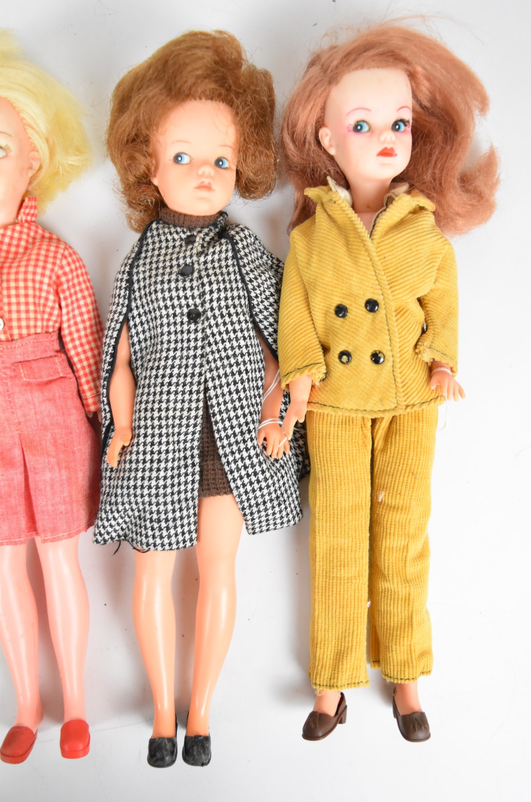 Six vintage Sindy and Paul dolls by Pedigree dressed in original 1960's outfits to include - Image 2 of 4