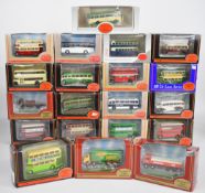 Twenty Gilbow Exclusive First Editions (EFE) 1:76 scale diecast model buses, all in original boxes.