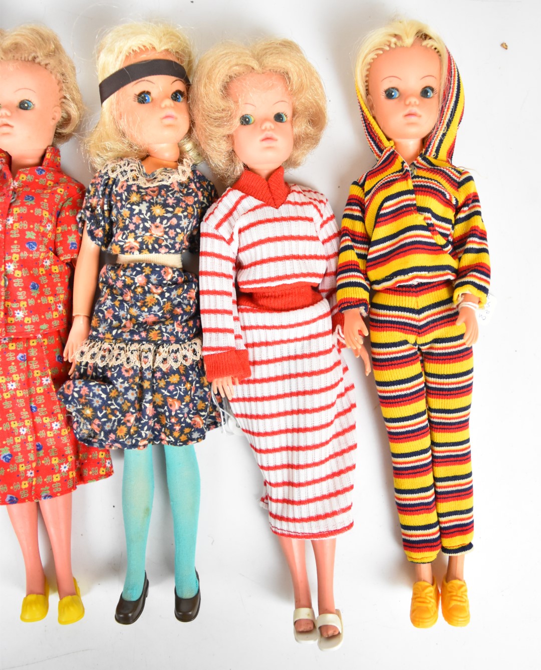 Ten vintage Sindy dolls by Pedigree dressed in original 1970's outfits. - Image 2 of 4