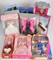 Ten Mattel Barbie dolls dating to the 1990's and 00's to include Ballet Masquerade 29385,