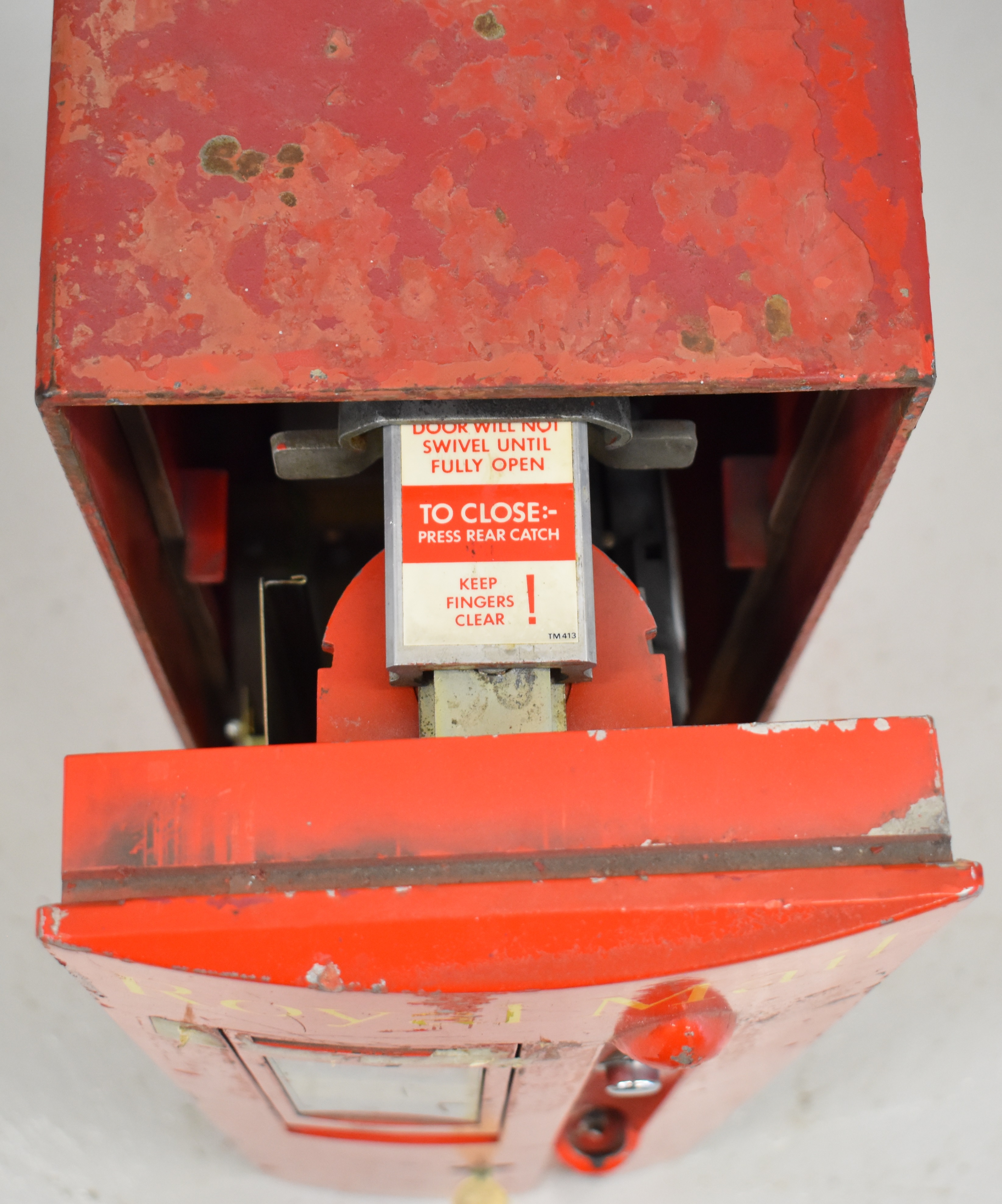 Royal Mail coin operated stamp dispensing machine, overall height 61cm, being sold by the now closed - Image 8 of 10